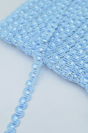 Pasmanterie 7mm, Bleu