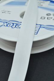Banda Bie Din Piele Ecologica 20mm, Alb