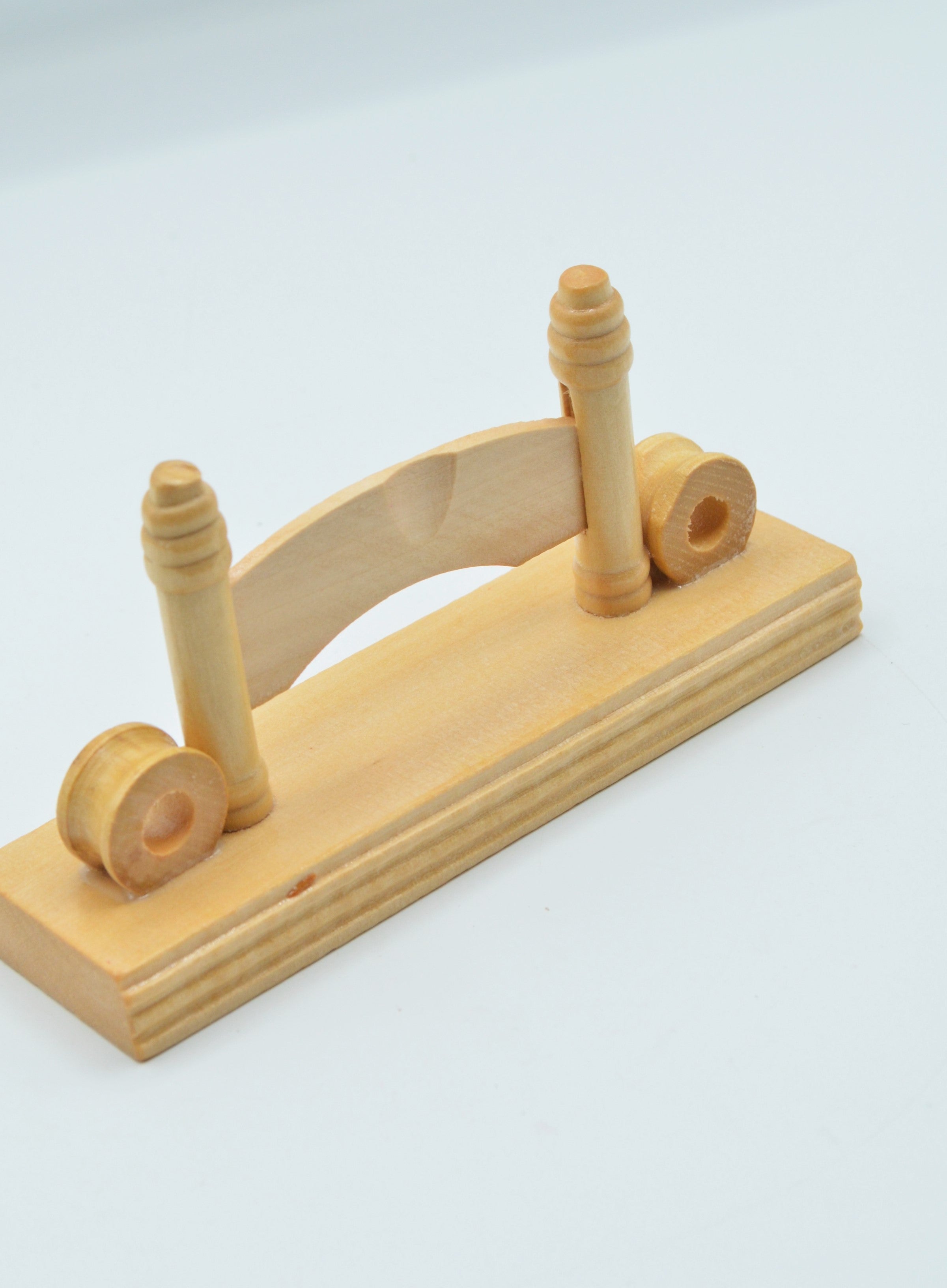 Suport Pentru Evantaie Din Lemn, 14x4x7cm