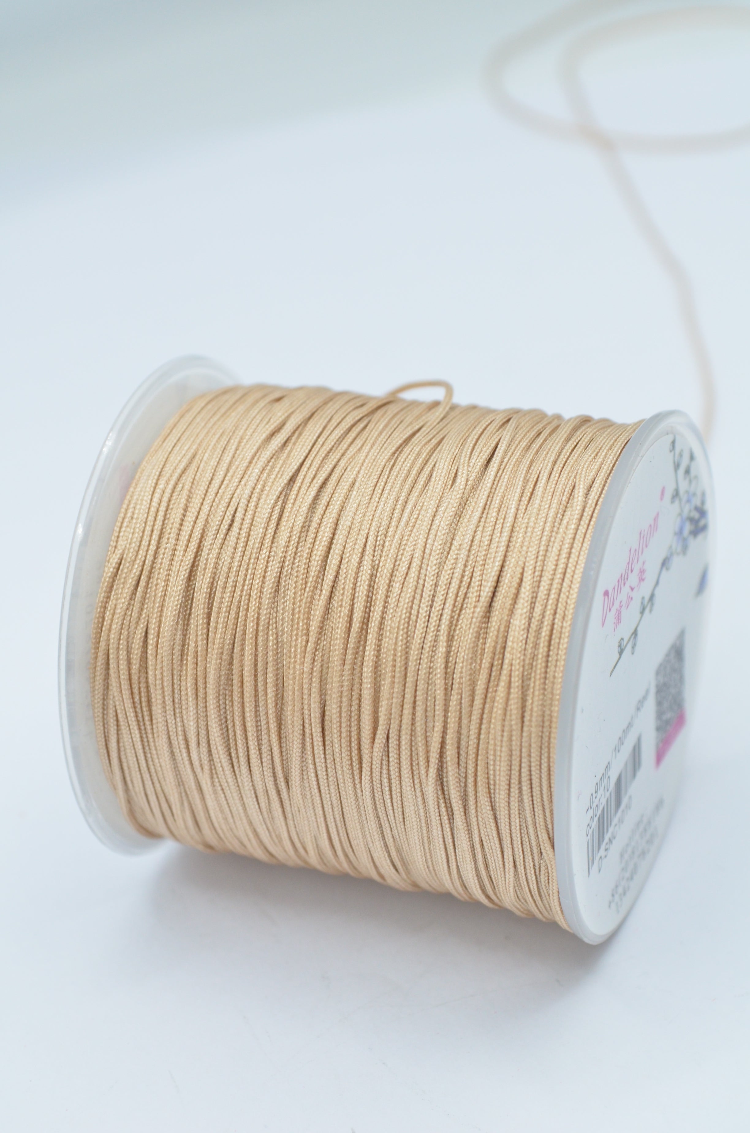 Snur Naylon 9mm, Bej