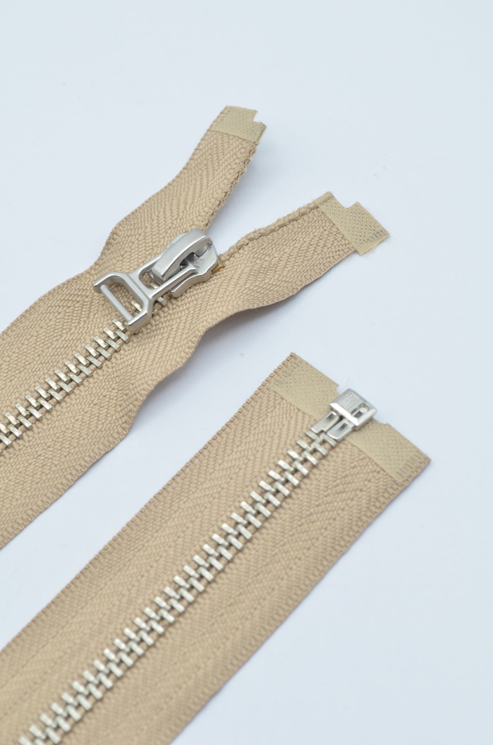 Fermoar Metalic Detasabil Tip5, 51cm, Bej