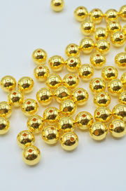 Margele 14mm, Auriu, (10buc)