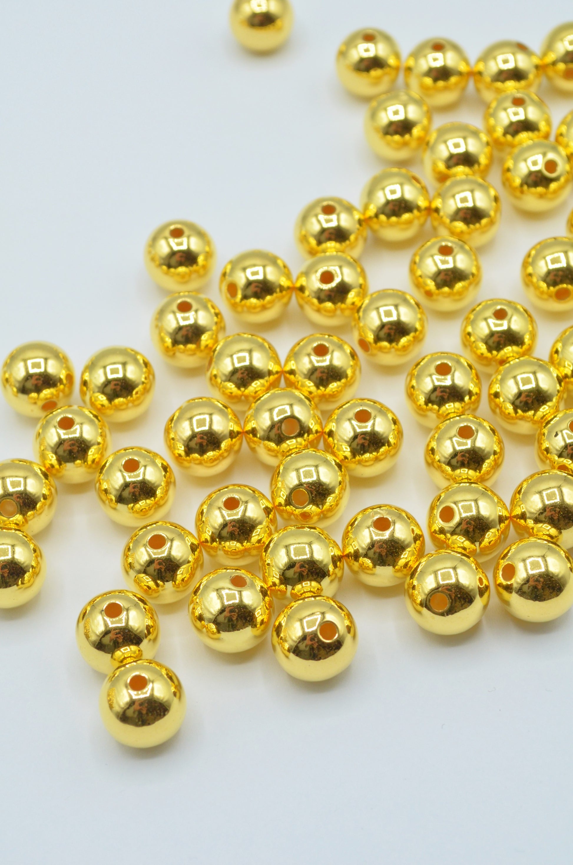 Margele 20mm, Auriu, (10buc)