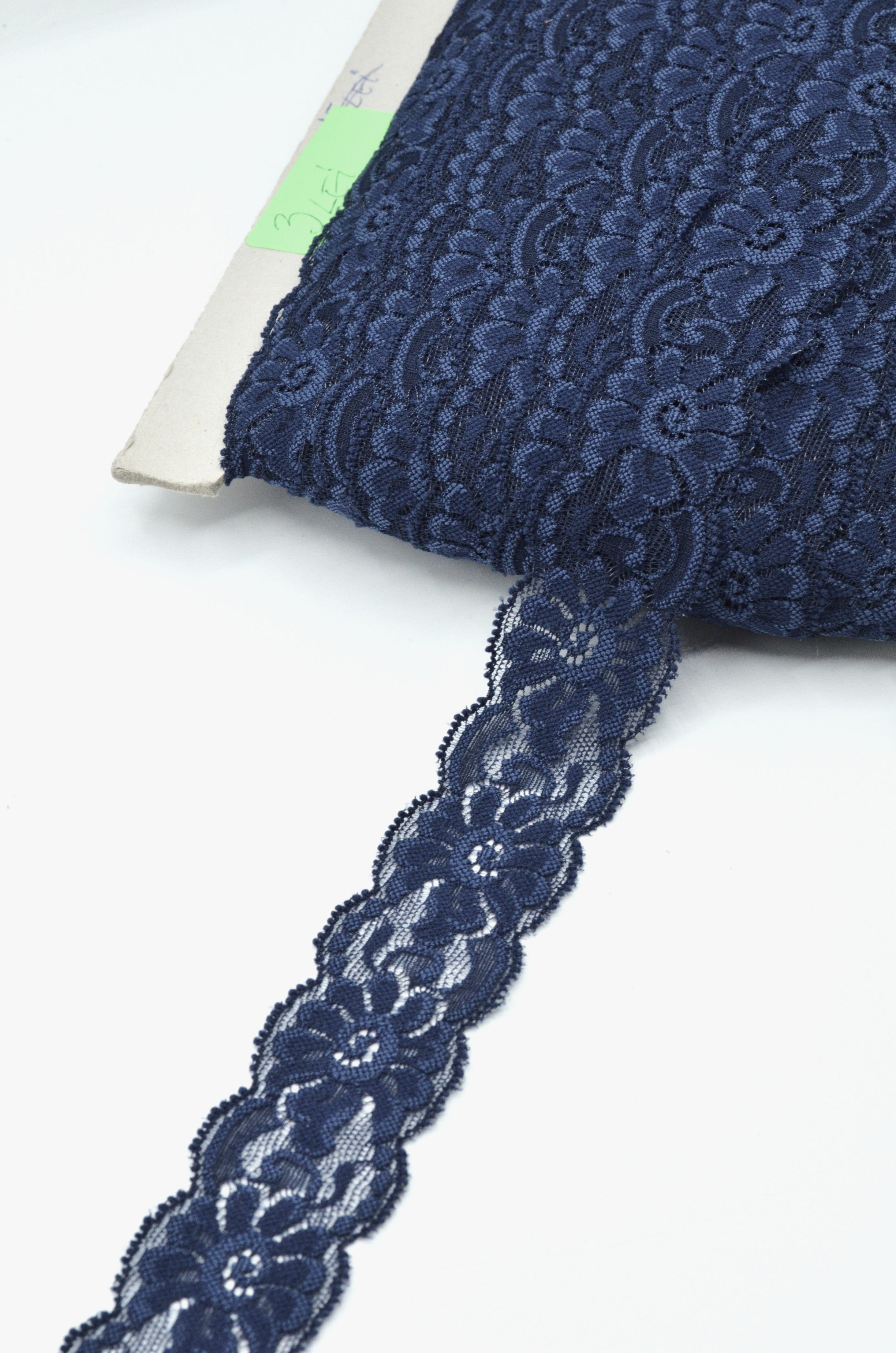 Dantela Elastica Bleumarin 3.50cm