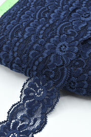 Dantela Elastica Bleumarin 3.50cm