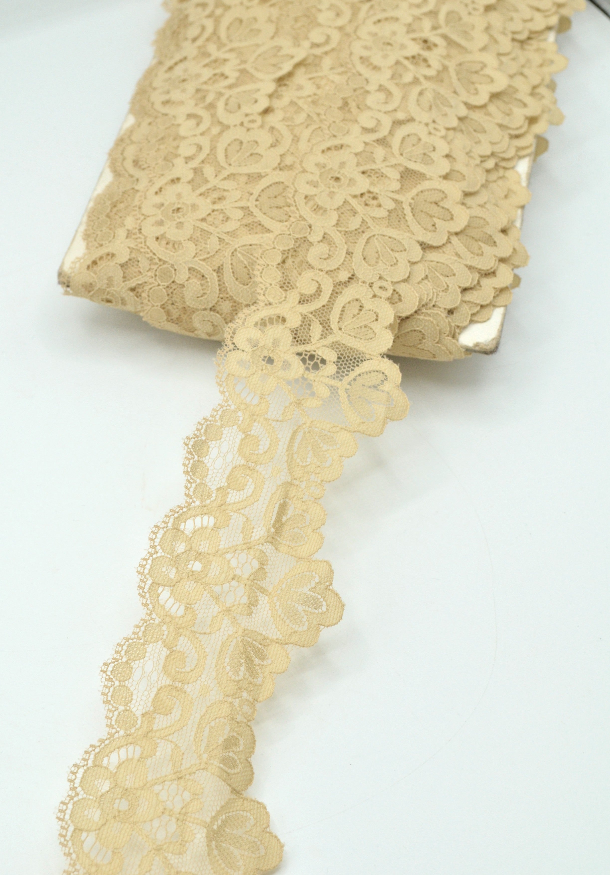 Dantela Bej, 6cm