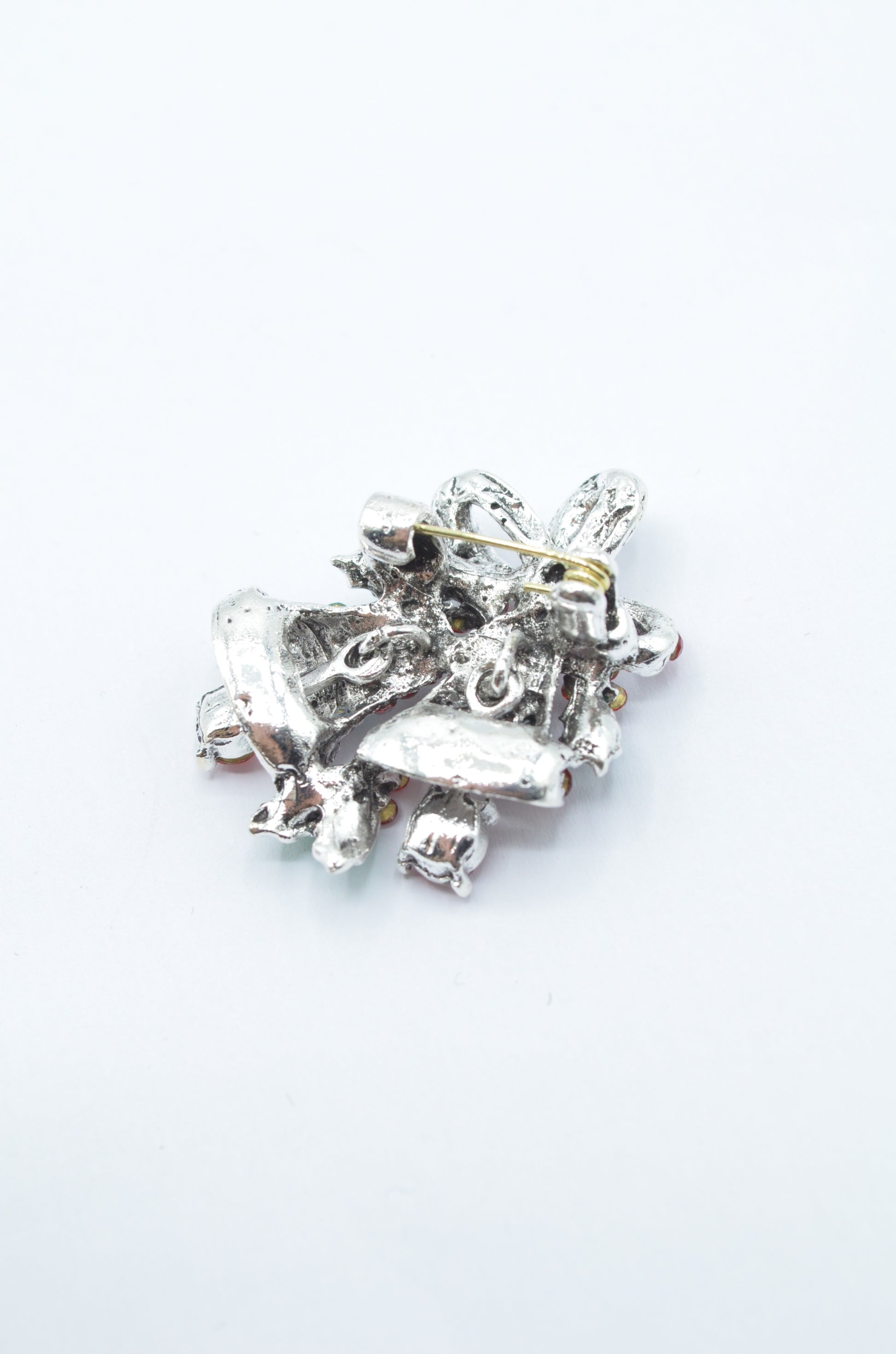 Brosa Cu Pietre De Craciun 37x28mm