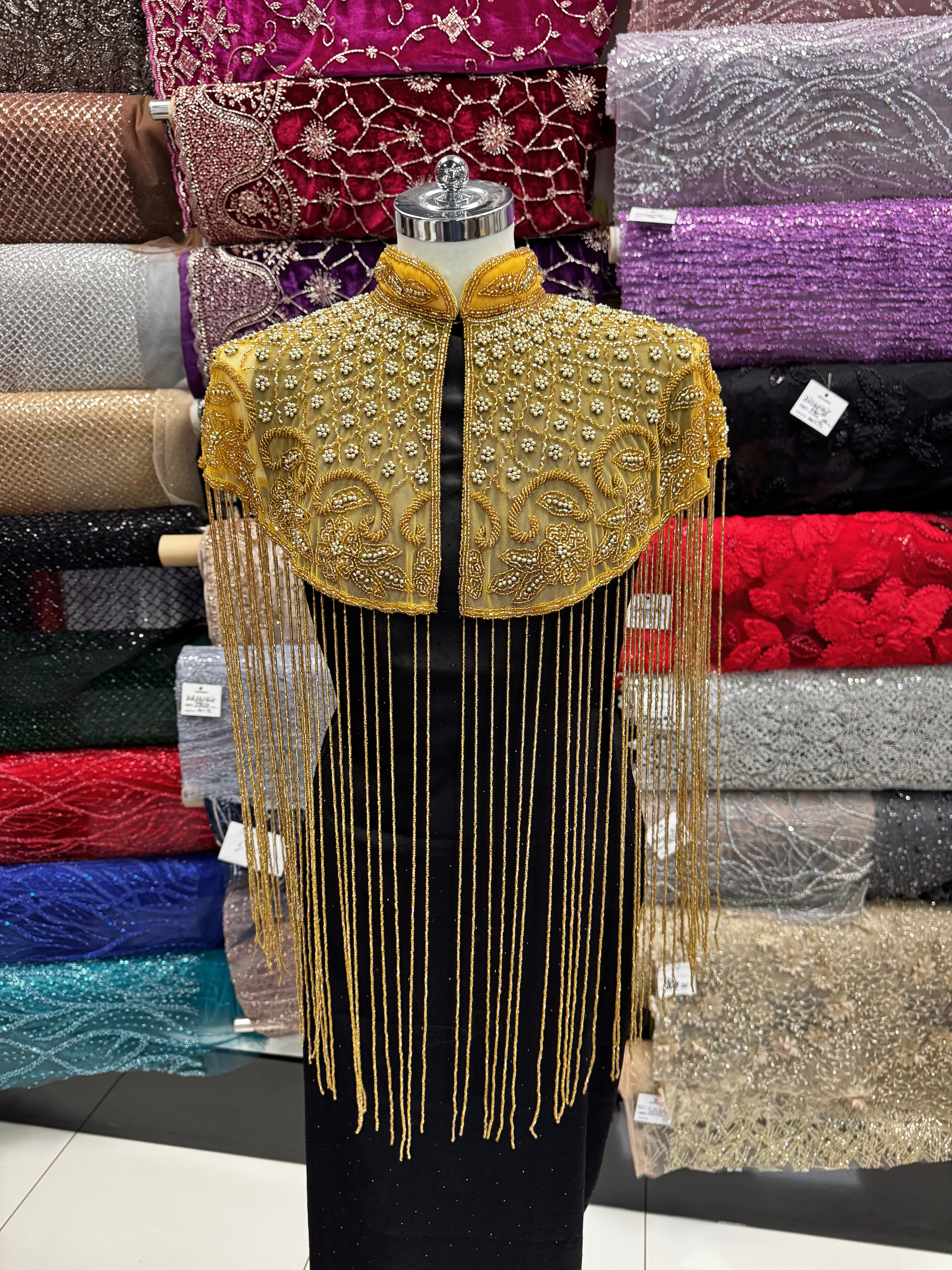 Capa Din Margele Cu Franjuri