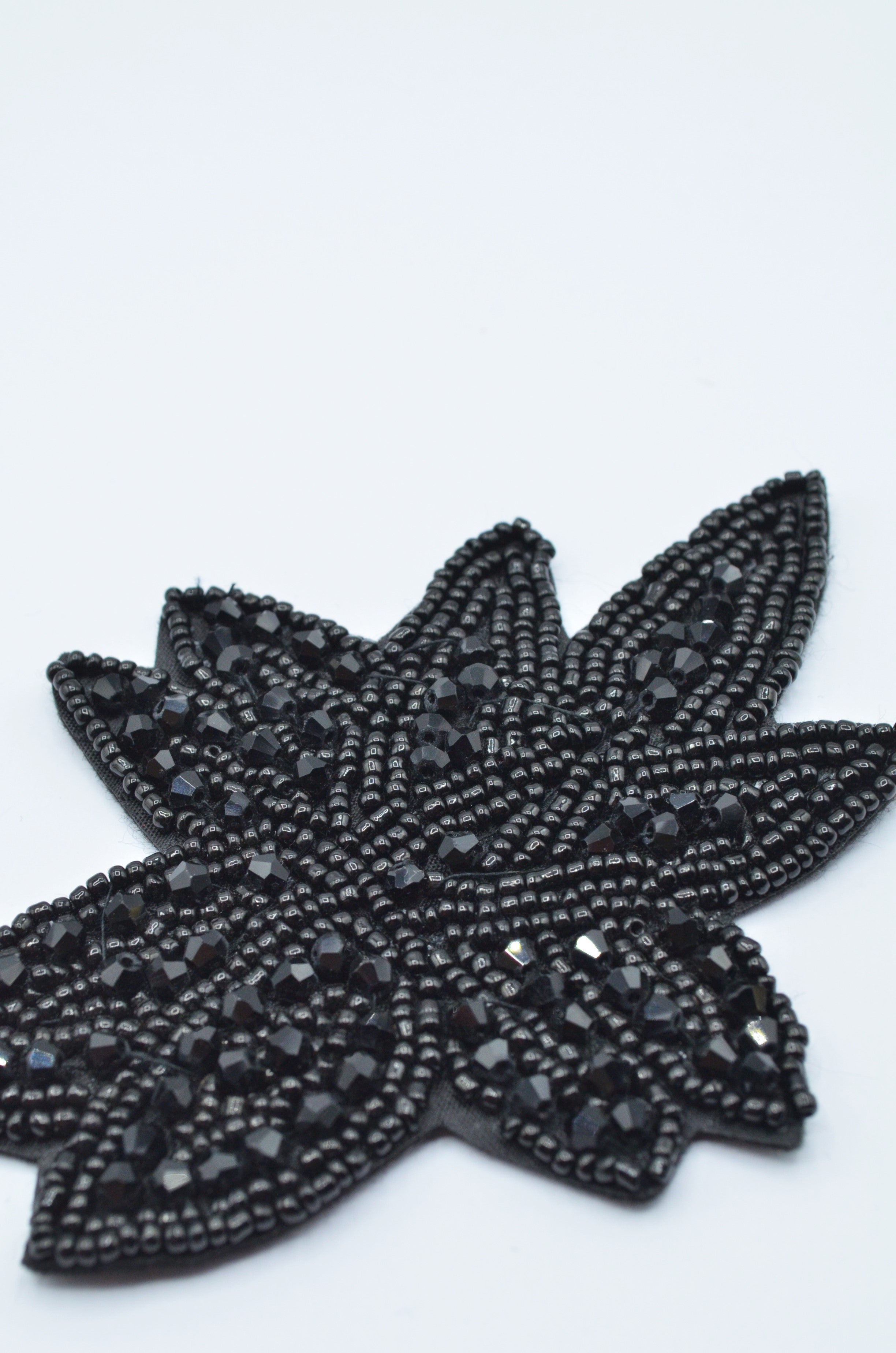 Aplicatie Cu Margele, 120x100mm, Negru