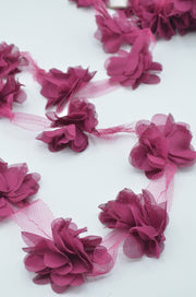 Flori Din Voal, 50mm, Magenta