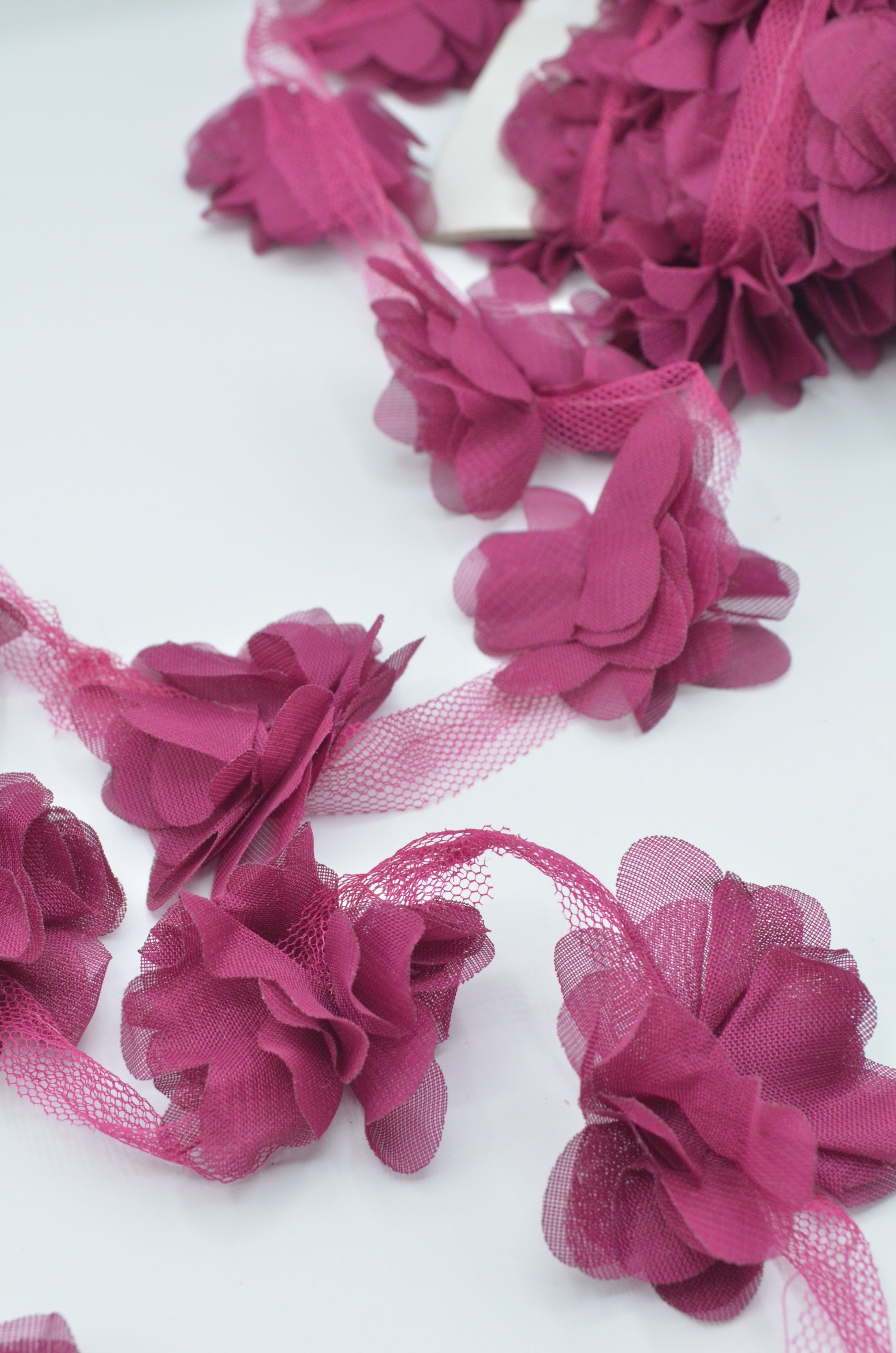 Flori Din Voal, 50mm, Magenta