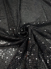 Lurex negru cu paiete