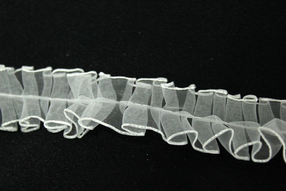 Aplicatii Volane Din Organza 2cm