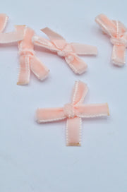 Fundita Din Catifea 2x3cm, Roz