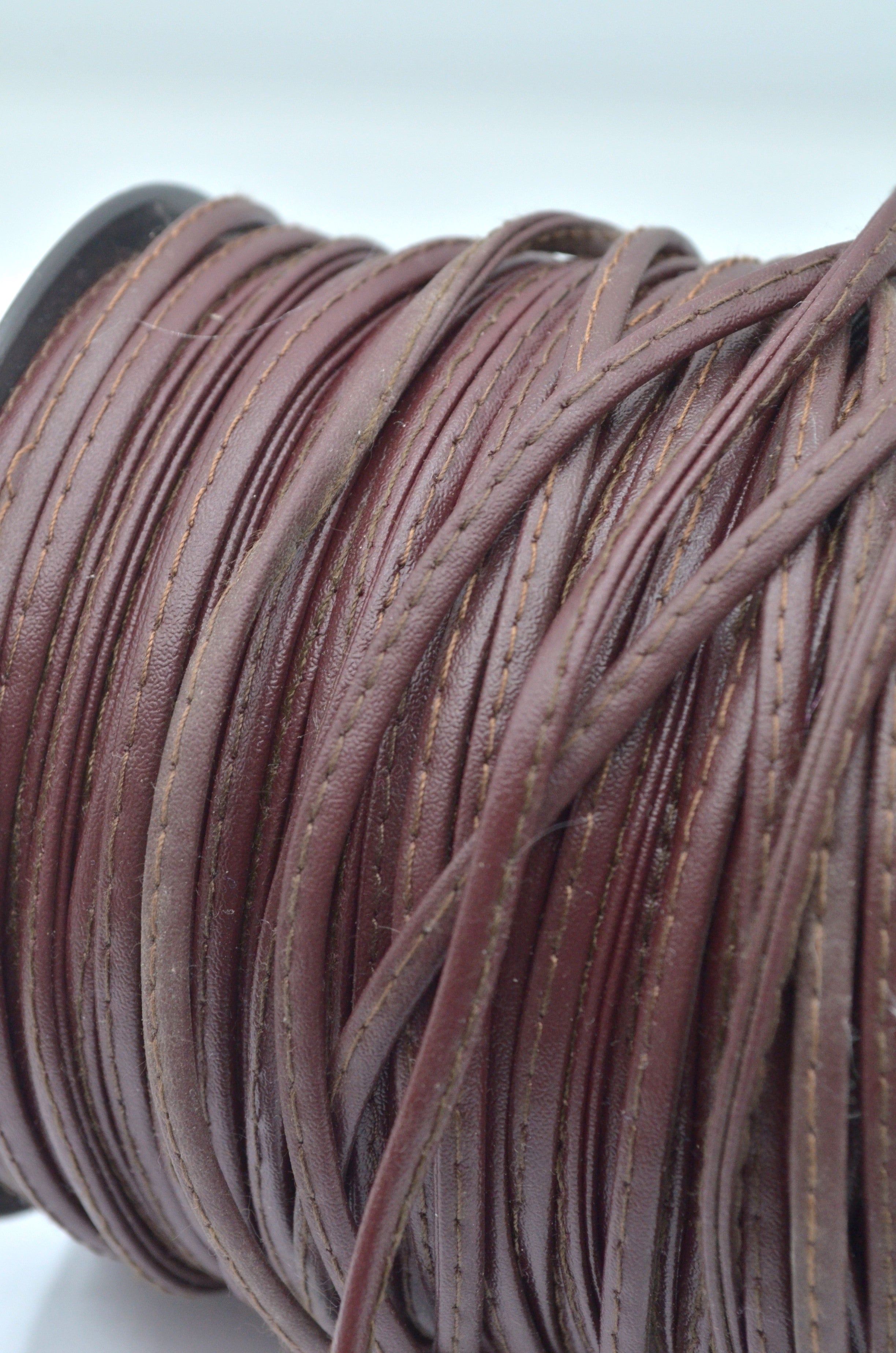 Snur Piele Ecologica 4mm, Maro