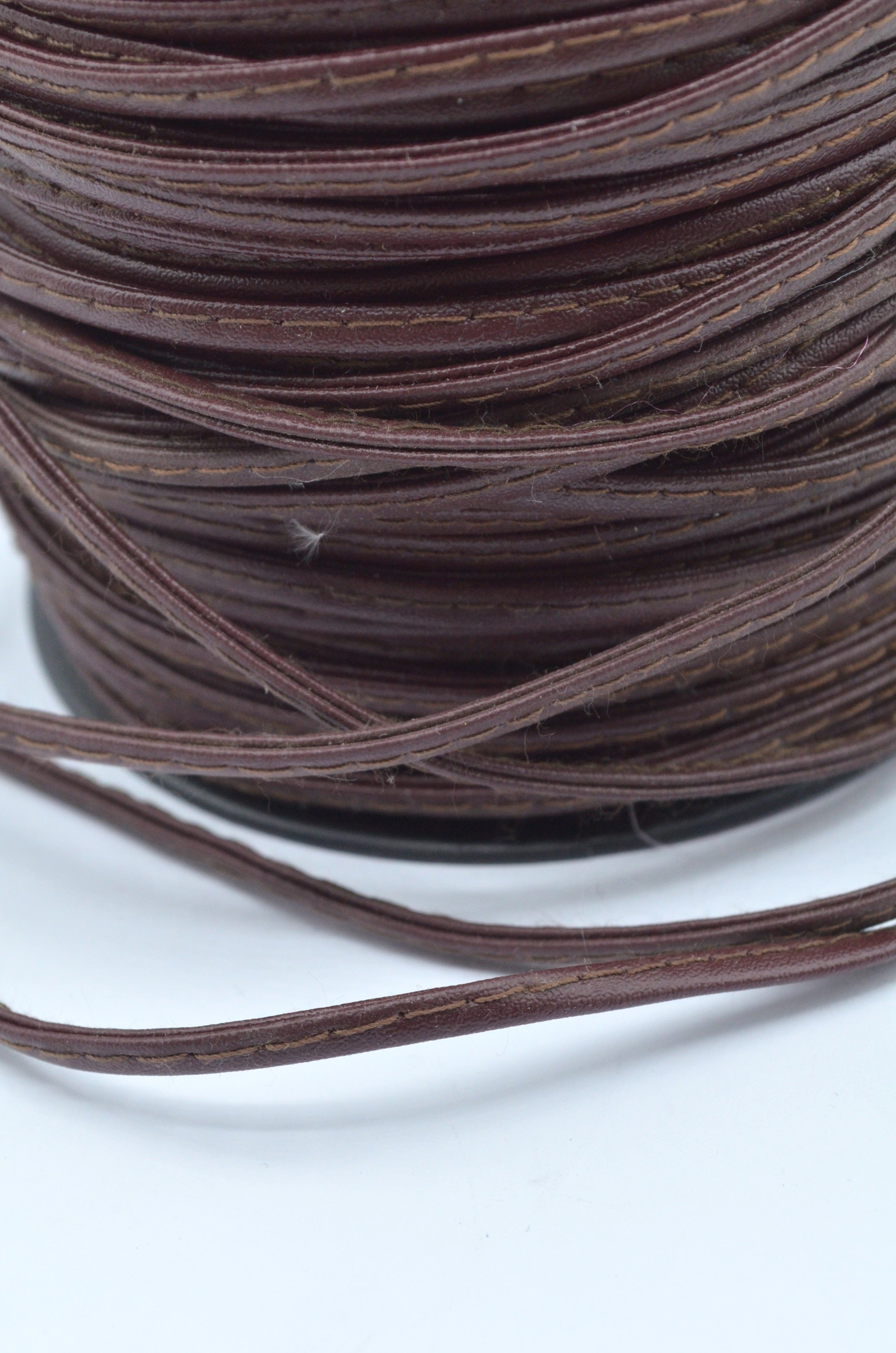 Snur Piele Ecologica 4mm, Maro