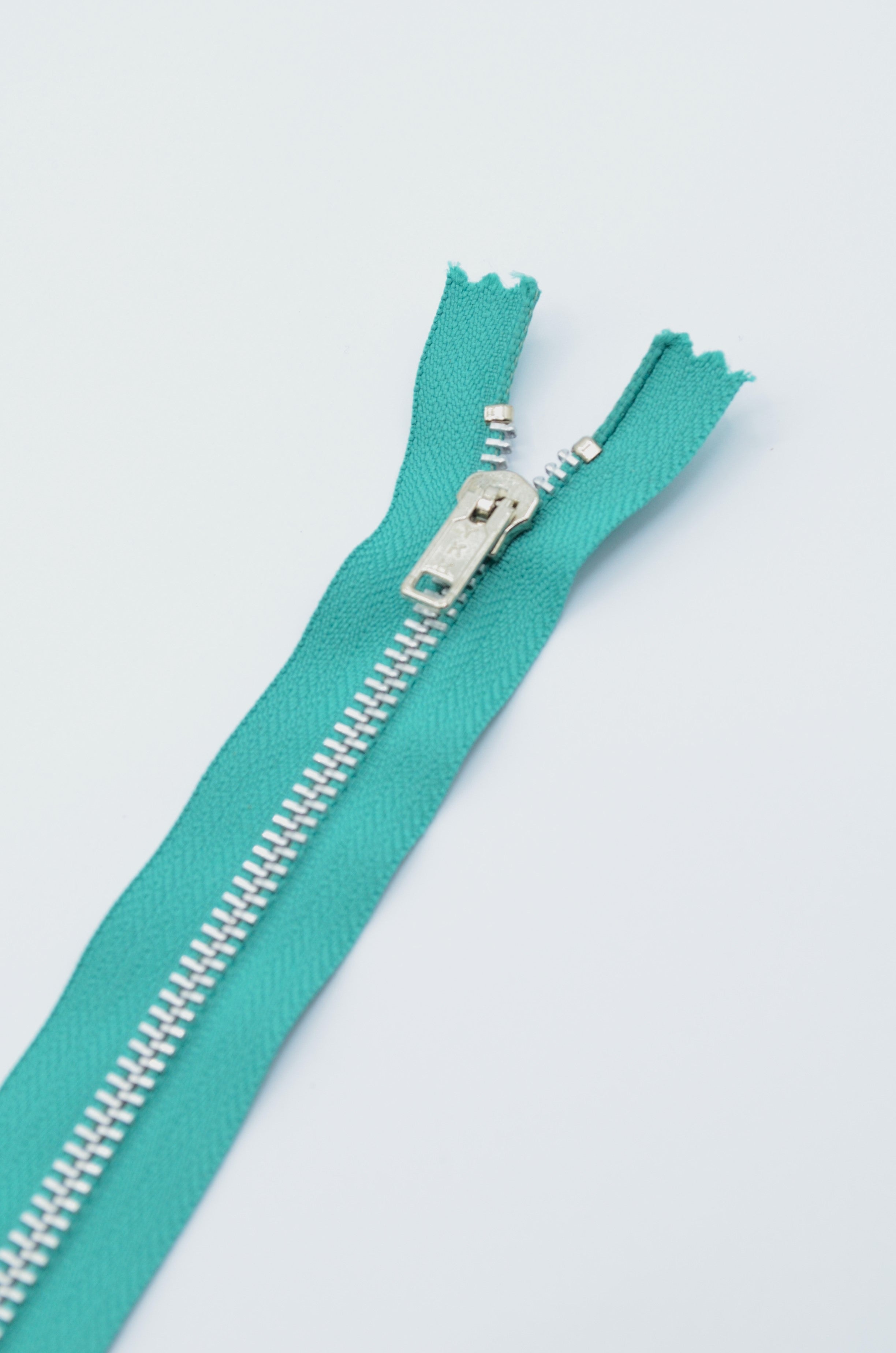 Fermoar Metalic YKK,18cm, Turcoaz