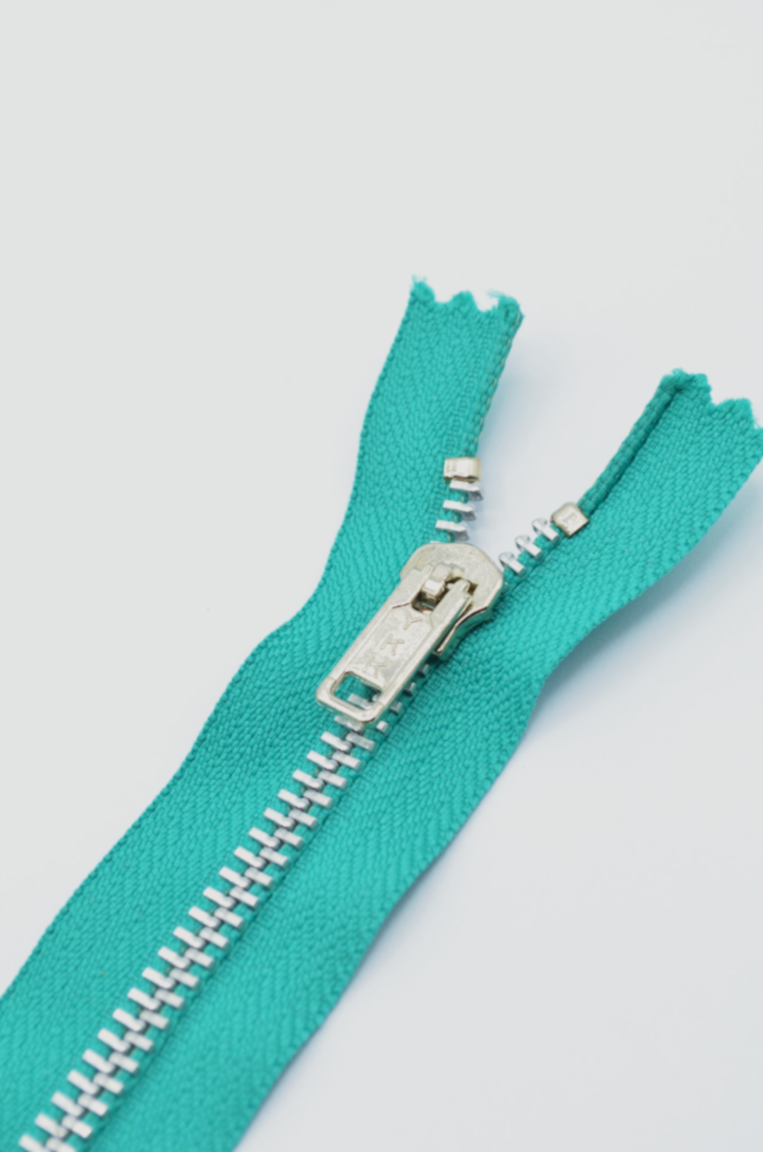 Fermoar Metalic YKK,18cm, Turcoaz