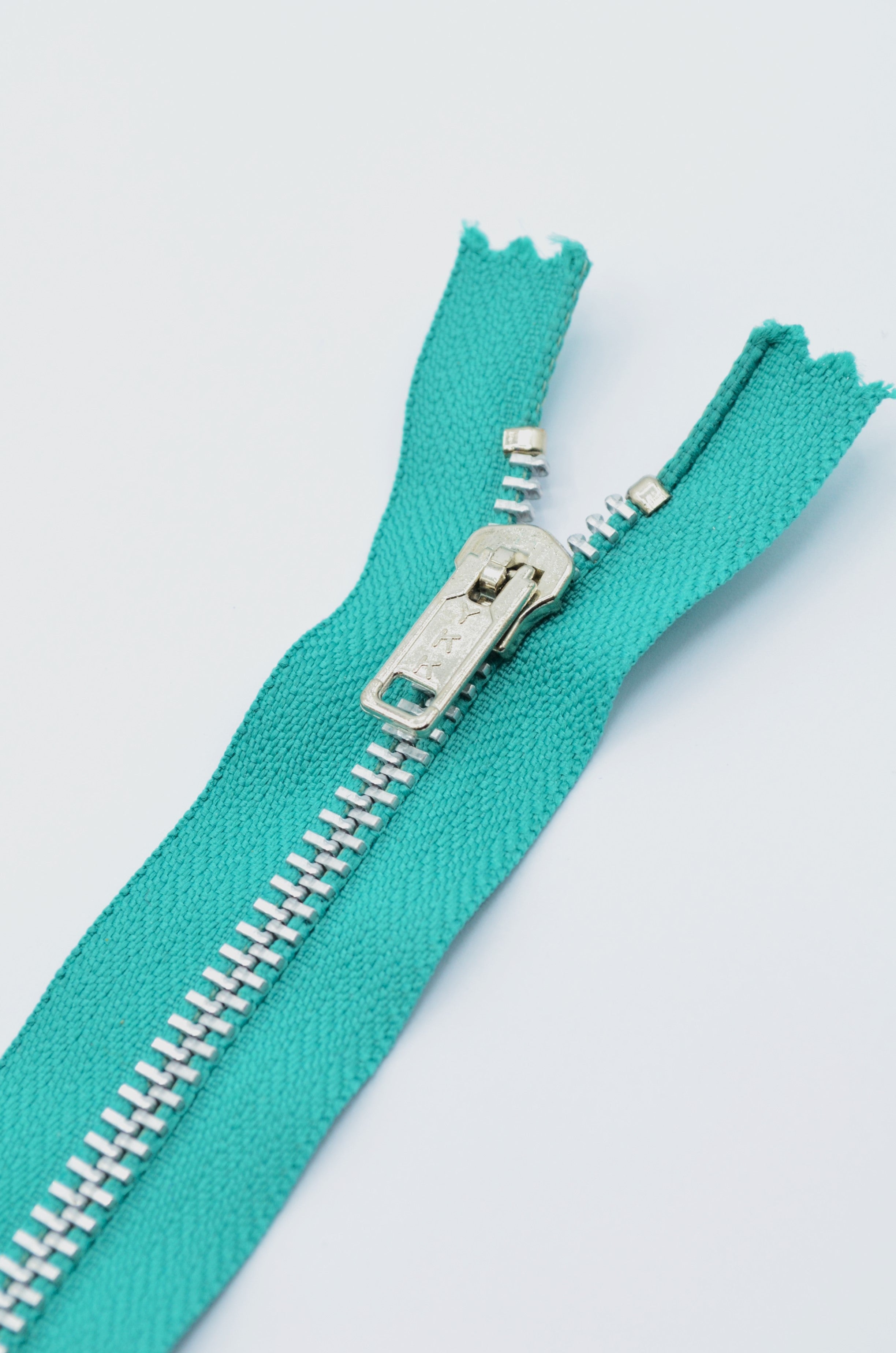 Fermoar Metalic YKK,18cm, Turcoaz