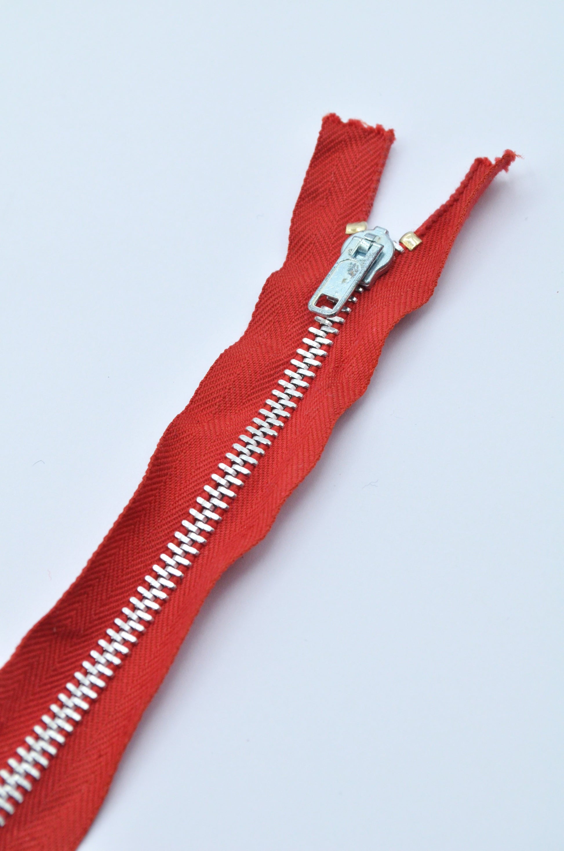 Fermoar Metalic 15cm, Rosu