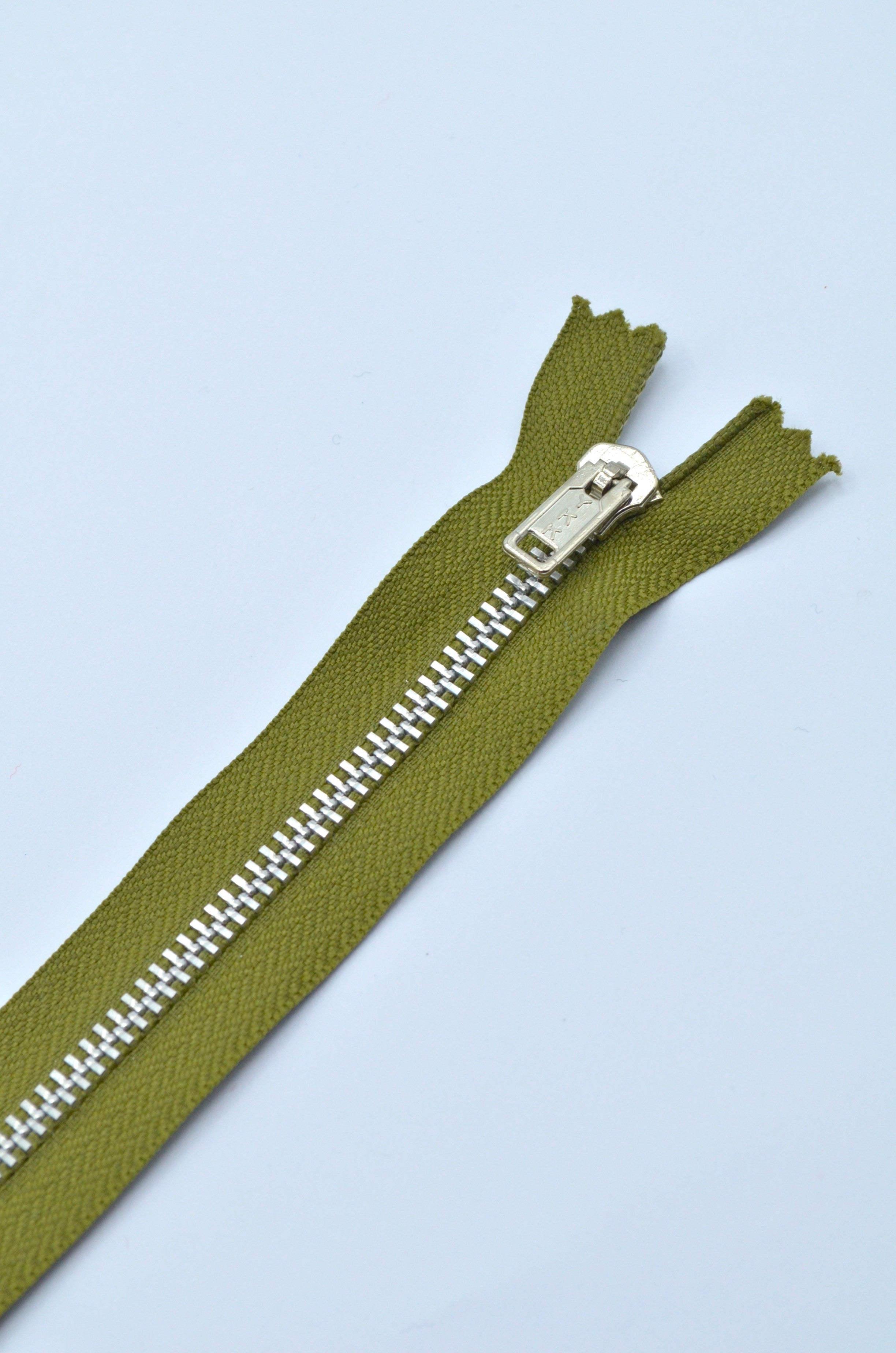Fermoar Metalic YKK 18cm, Kaki