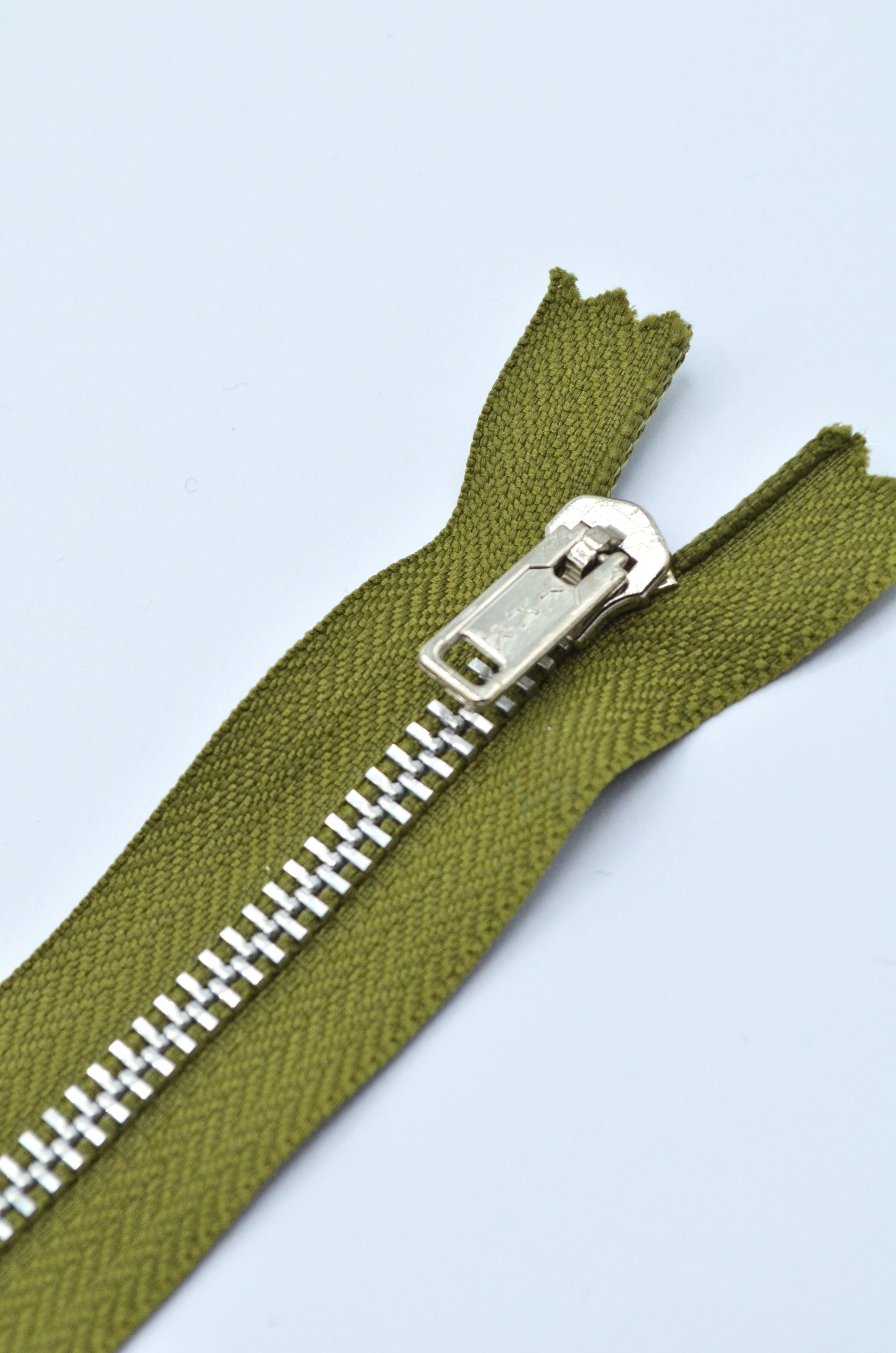 Fermoar Metalic YKK 18cm, Kaki