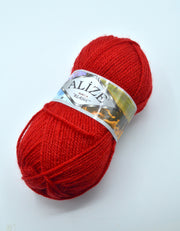 Fire Alize Burcum 100gr-210m, Rosu
