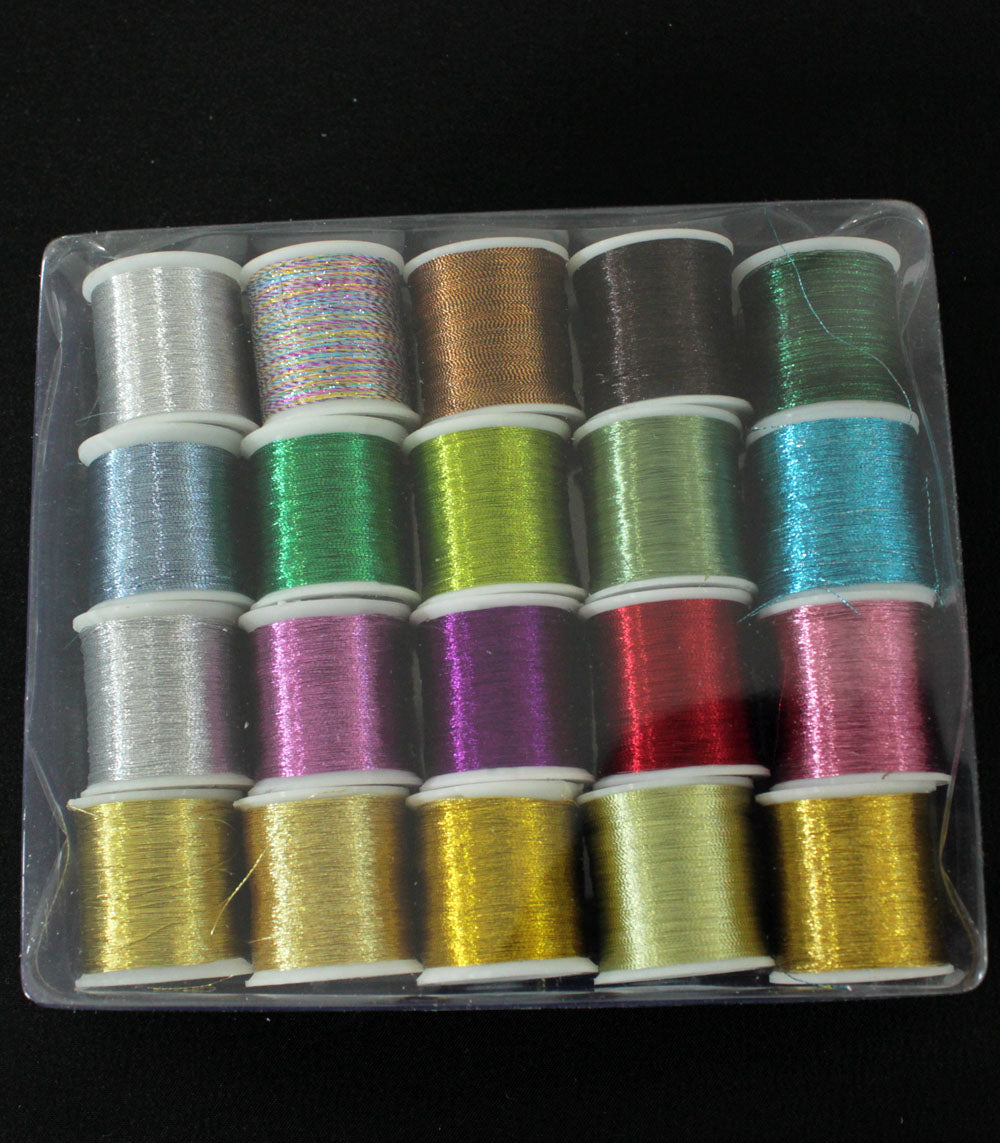Ata De Brodat Colorata,(20 Papiote)