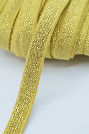 Elastic Bretele Sutien, Auriu, 10mm