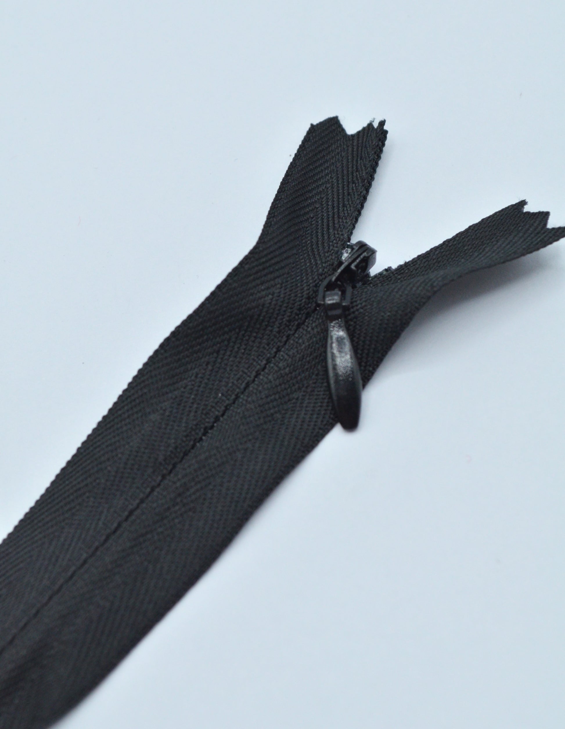 Fermoar Ascuns Pe Panza 30cm, Negru