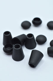 Capete Snur Cu Capac 12x14mm, Negru