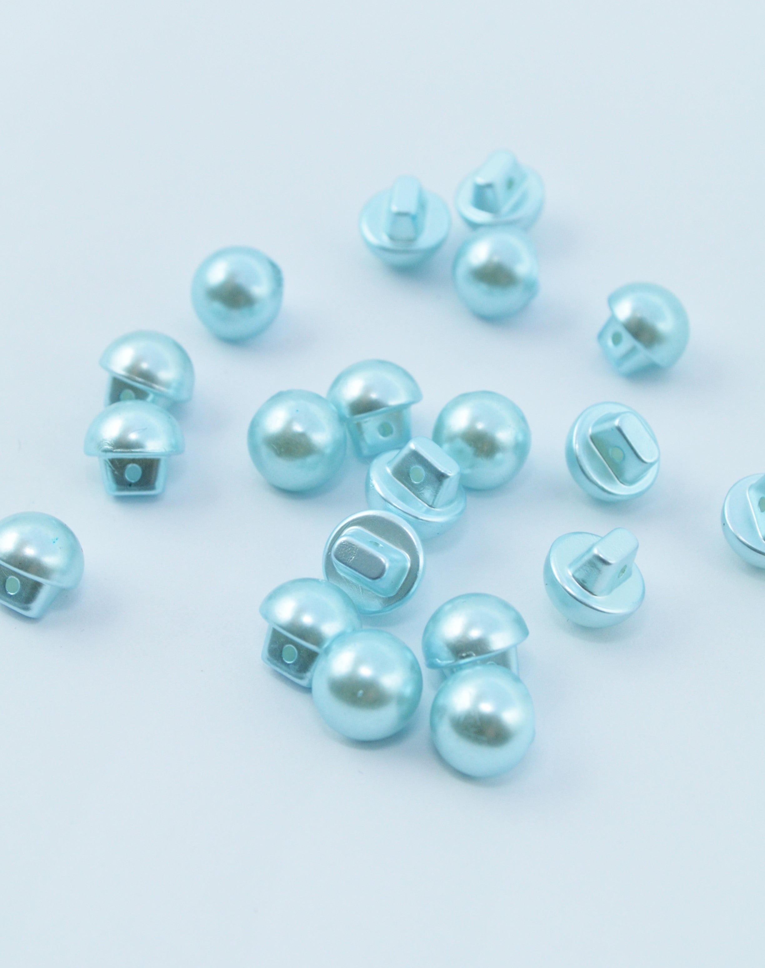 Nasturi Perla 10mm, Turcoaz