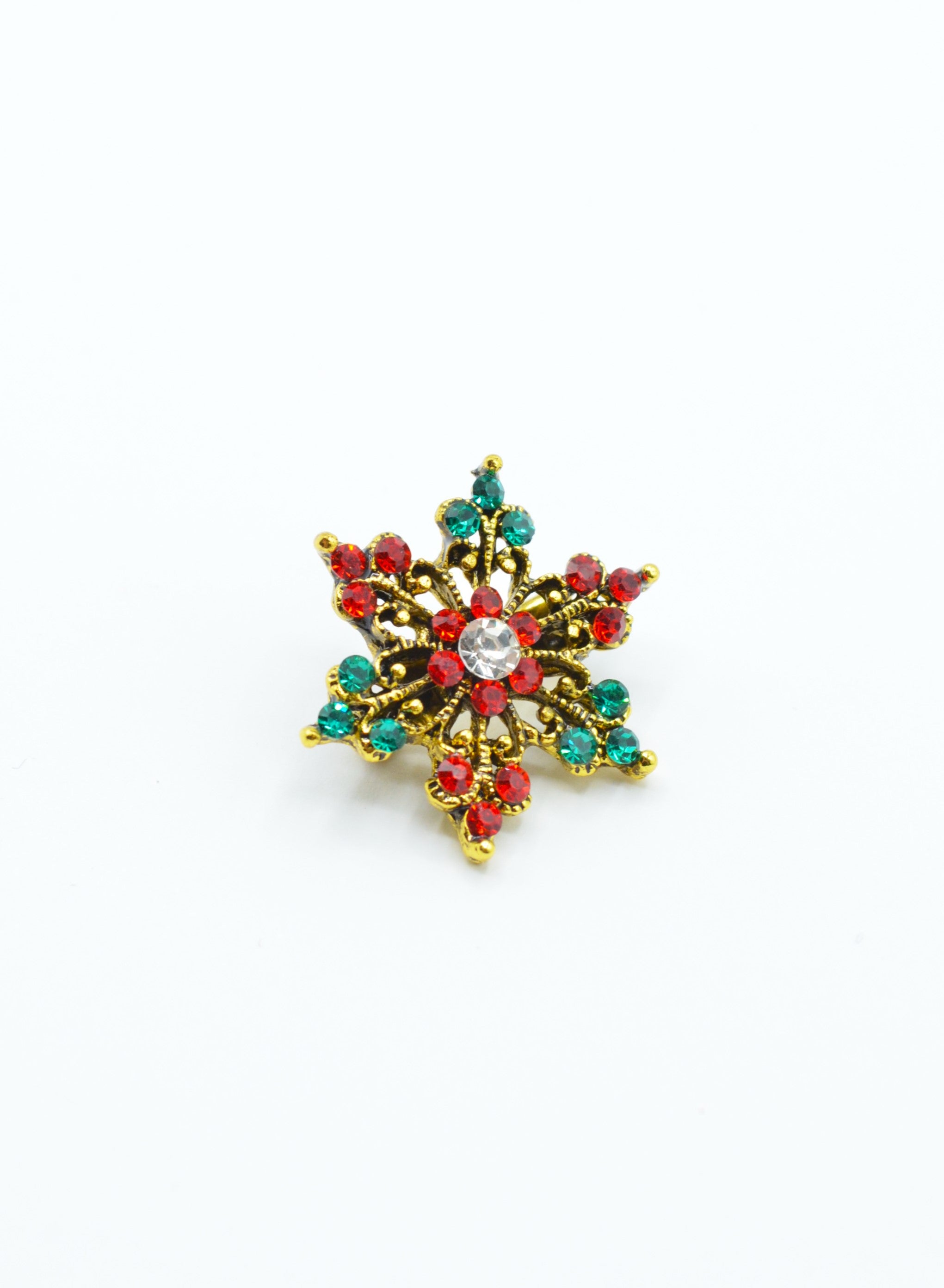 Brosa Cu Pietre De Craciun 2.30cm