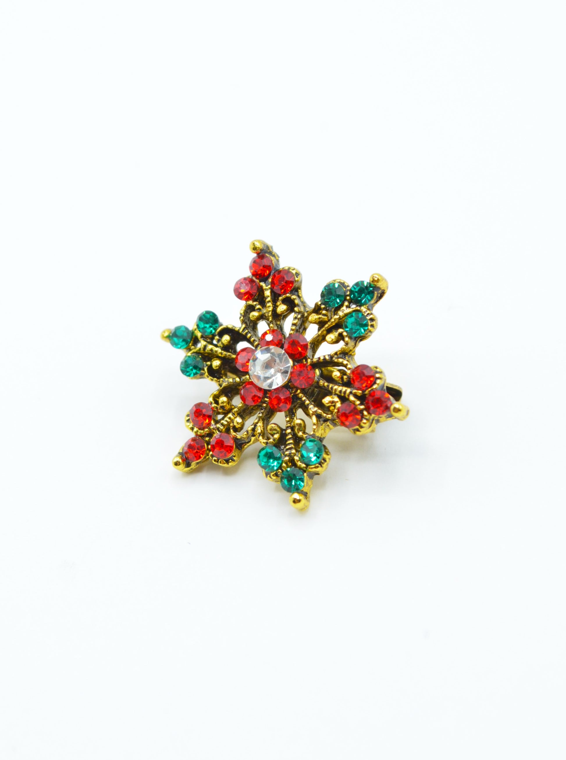 Brosa Cu Pietre De Craciun 2.30cm
