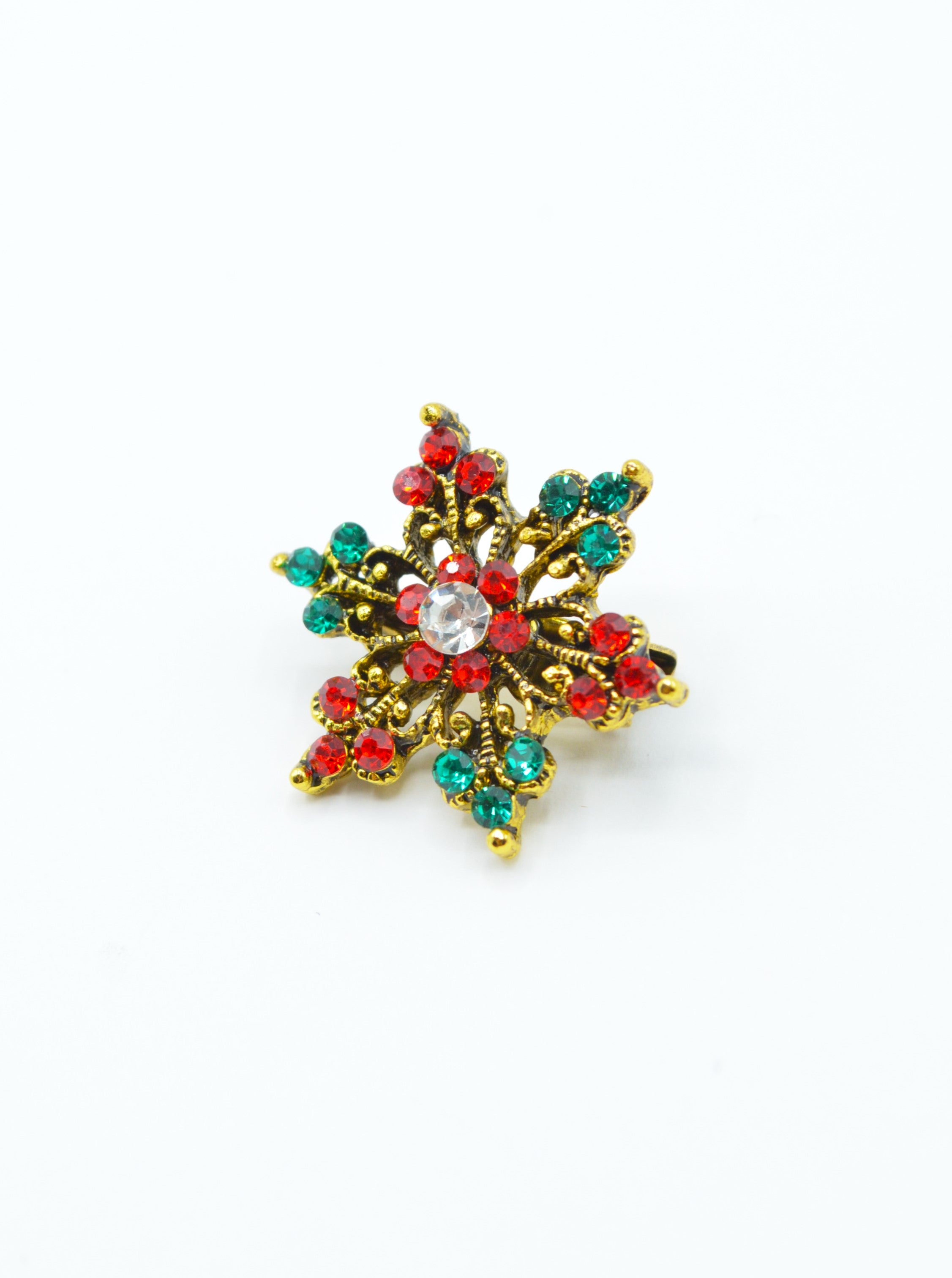 Brosa Cu Pietre De Craciun 2.30cm