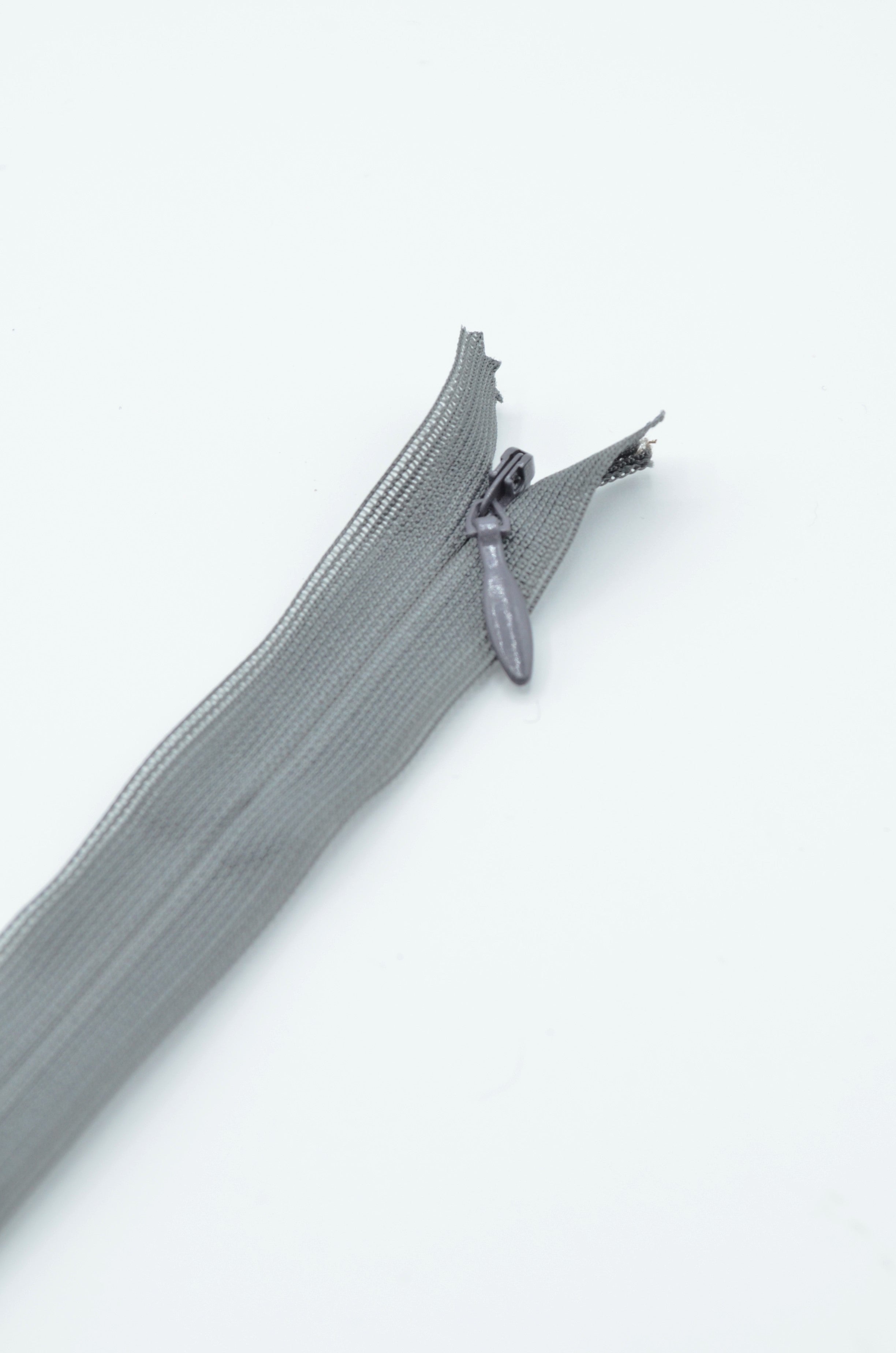 Fermoar Ascuns 23cm, Gri