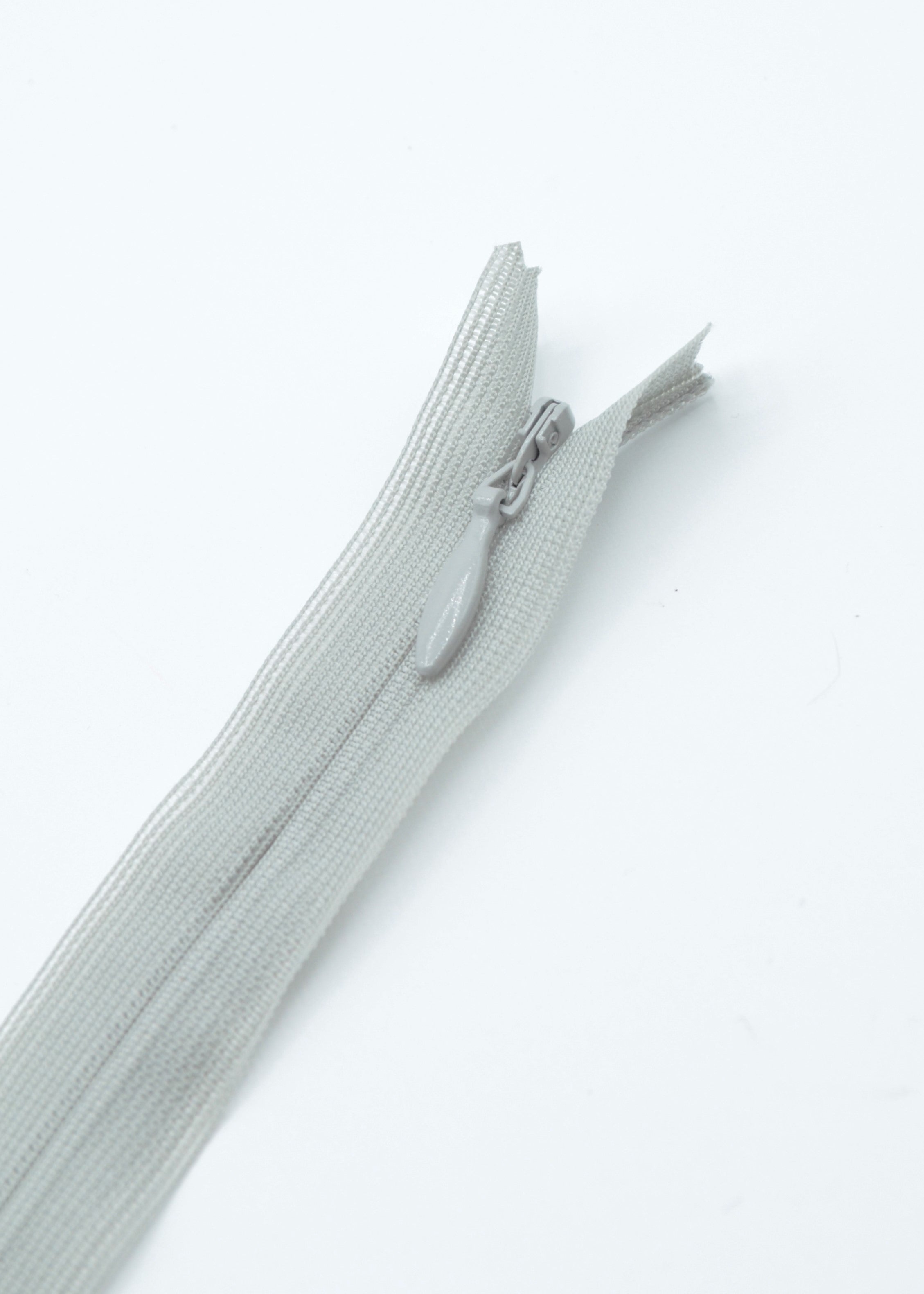 Fermoar Ascuns 23cm, Gri Deschis