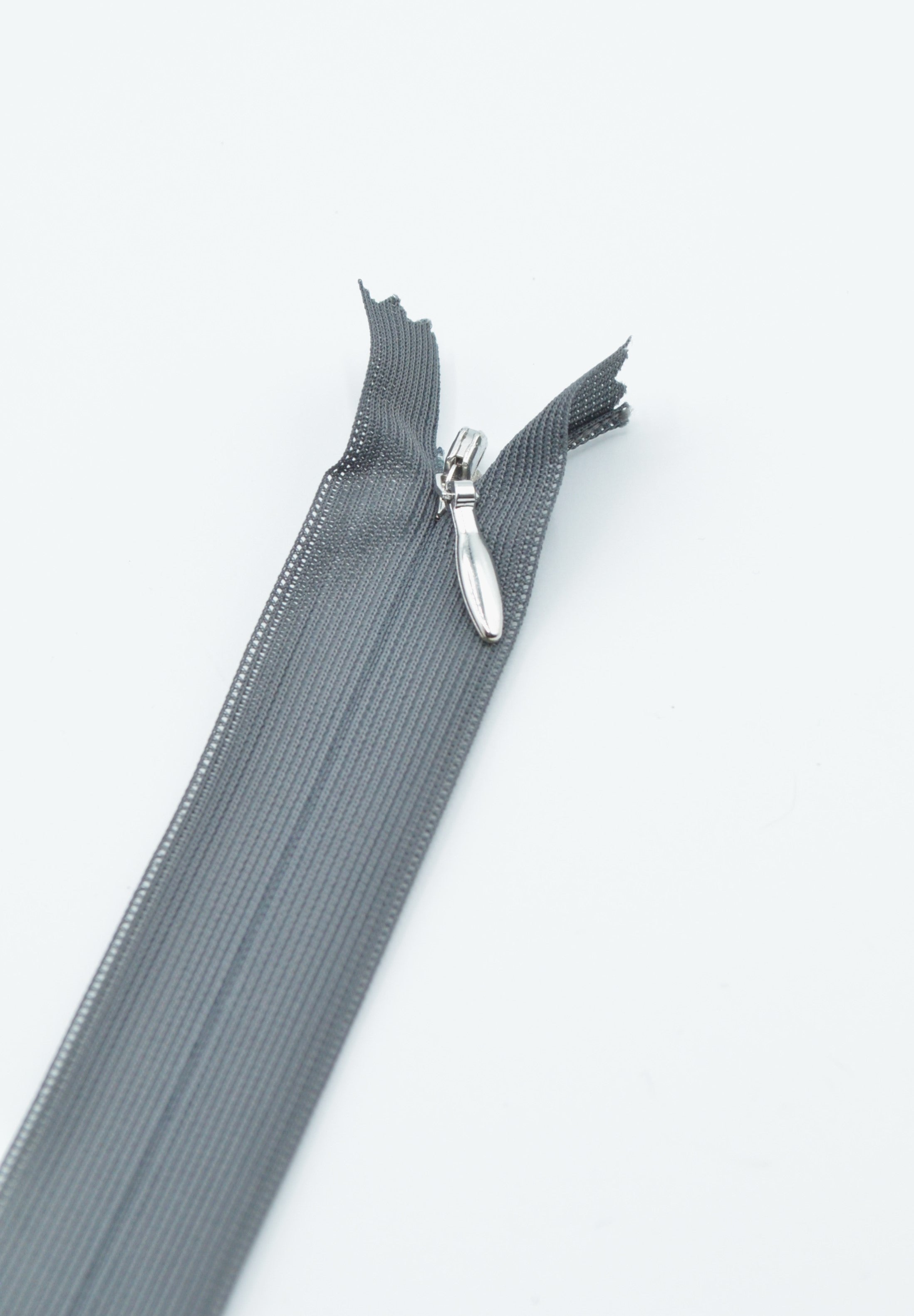 Fermoar Ascuns 23cm, Gri