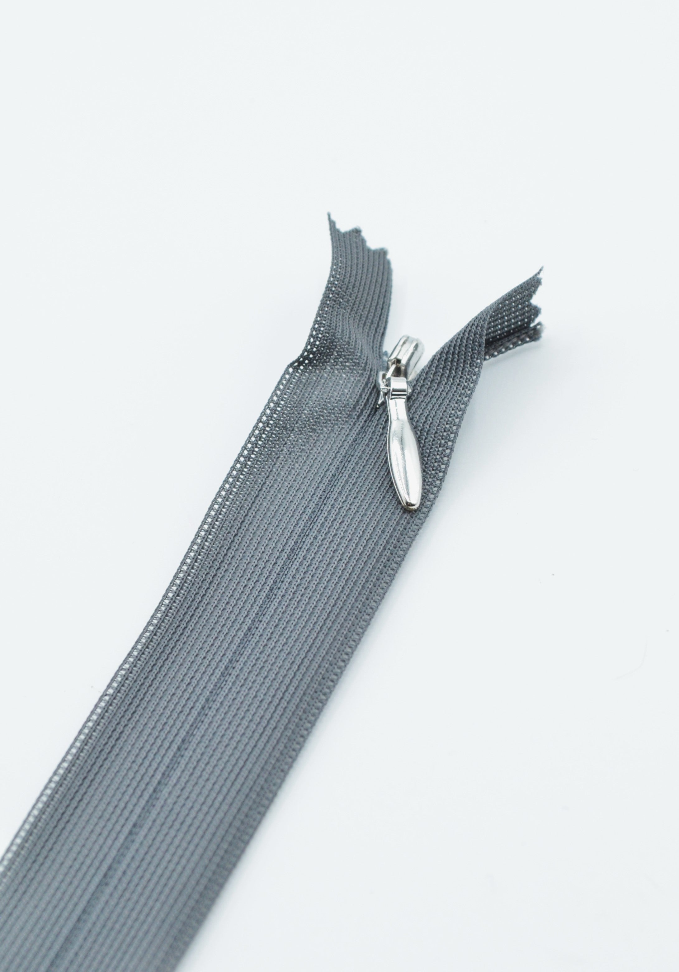 Fermoar Ascuns 23cm, Gri