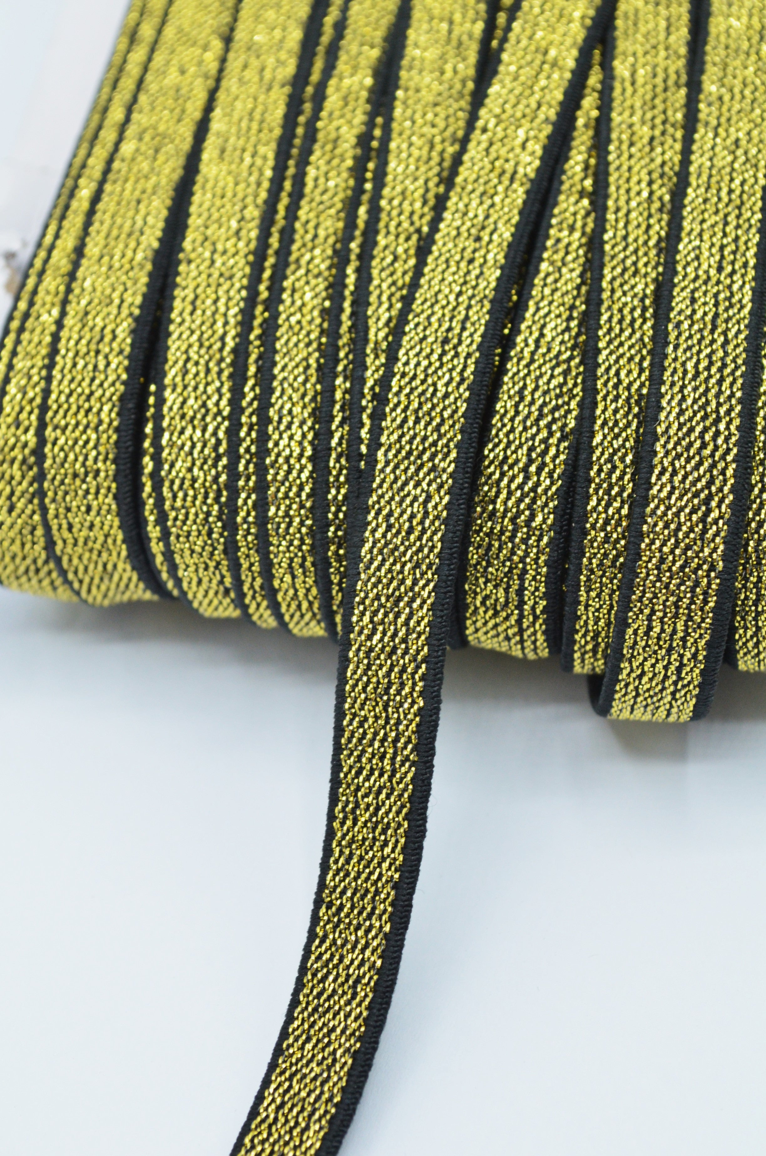 Elastic Bretele Sutien, Auriu, 10mm