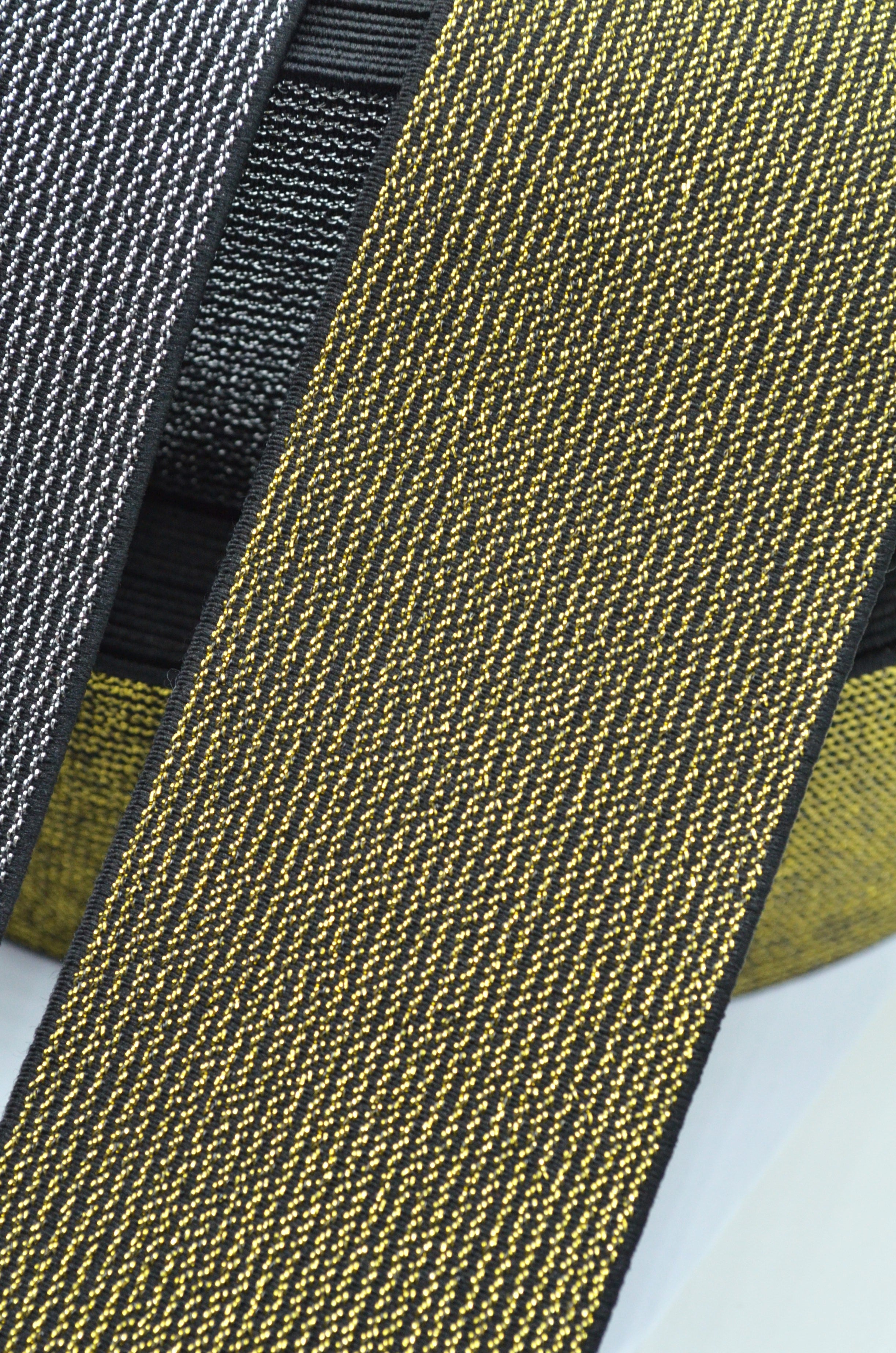 Elastic Decorativ 6cm, Auriu/Argintiu