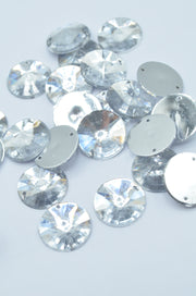 Pietre De Plastic De Cusut 16mm, (20buc/Pachet)