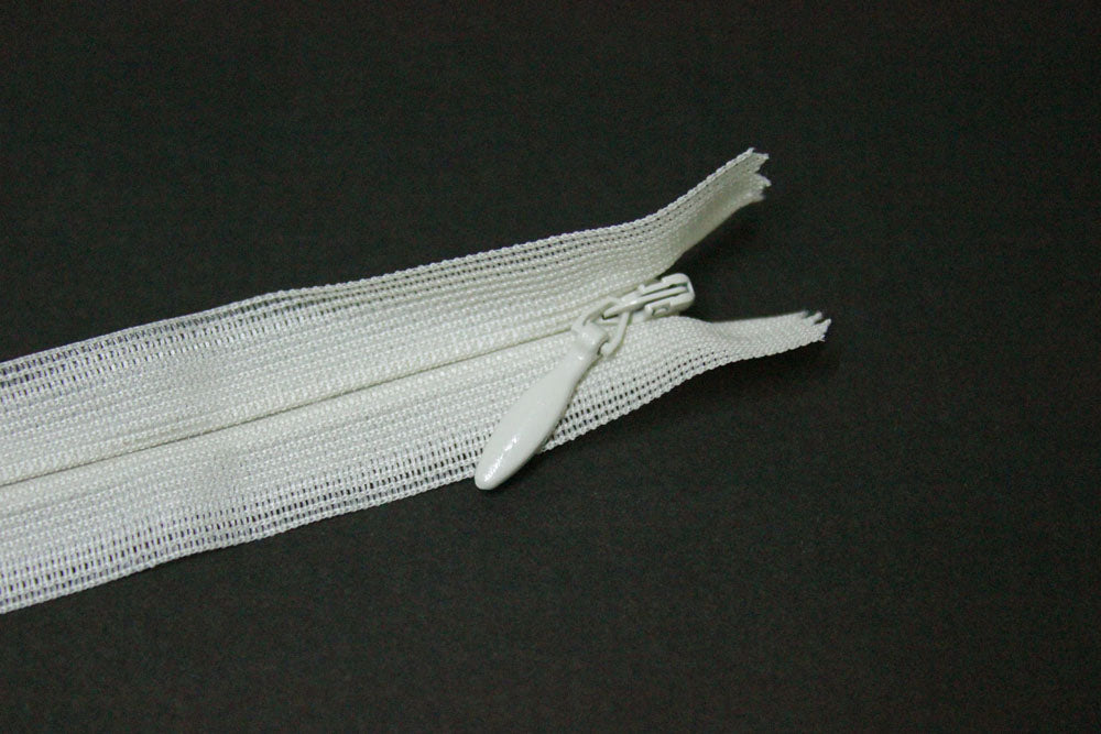 Fermoar Ascuns 50cm, Crem