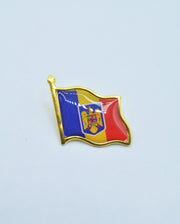 Insigna tricolor 17x20mm