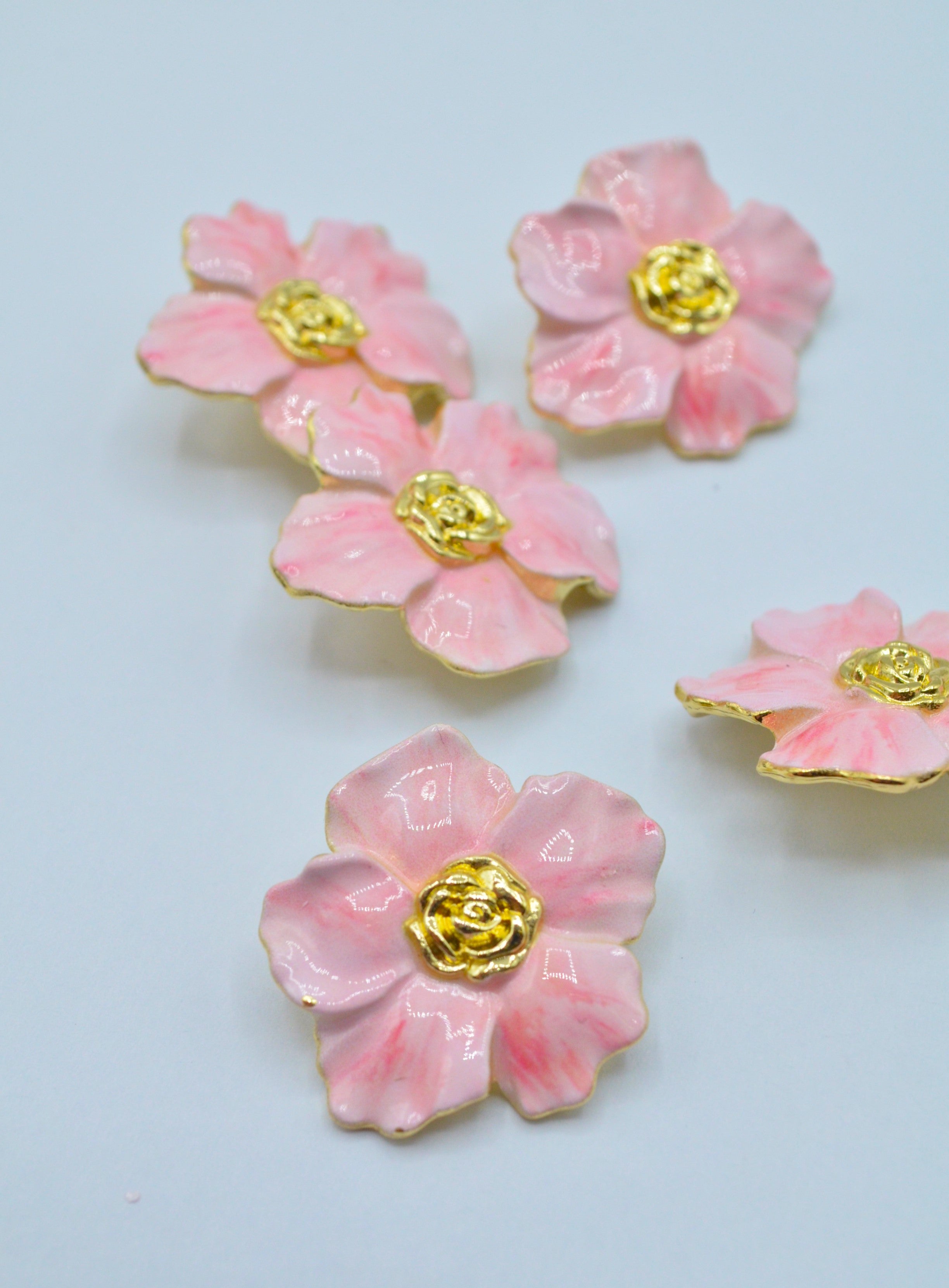 Nasturi metalici Floare 2.50cm