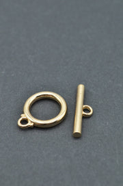 Inchizatoare Colier Din Metal, 15mm, Auriu