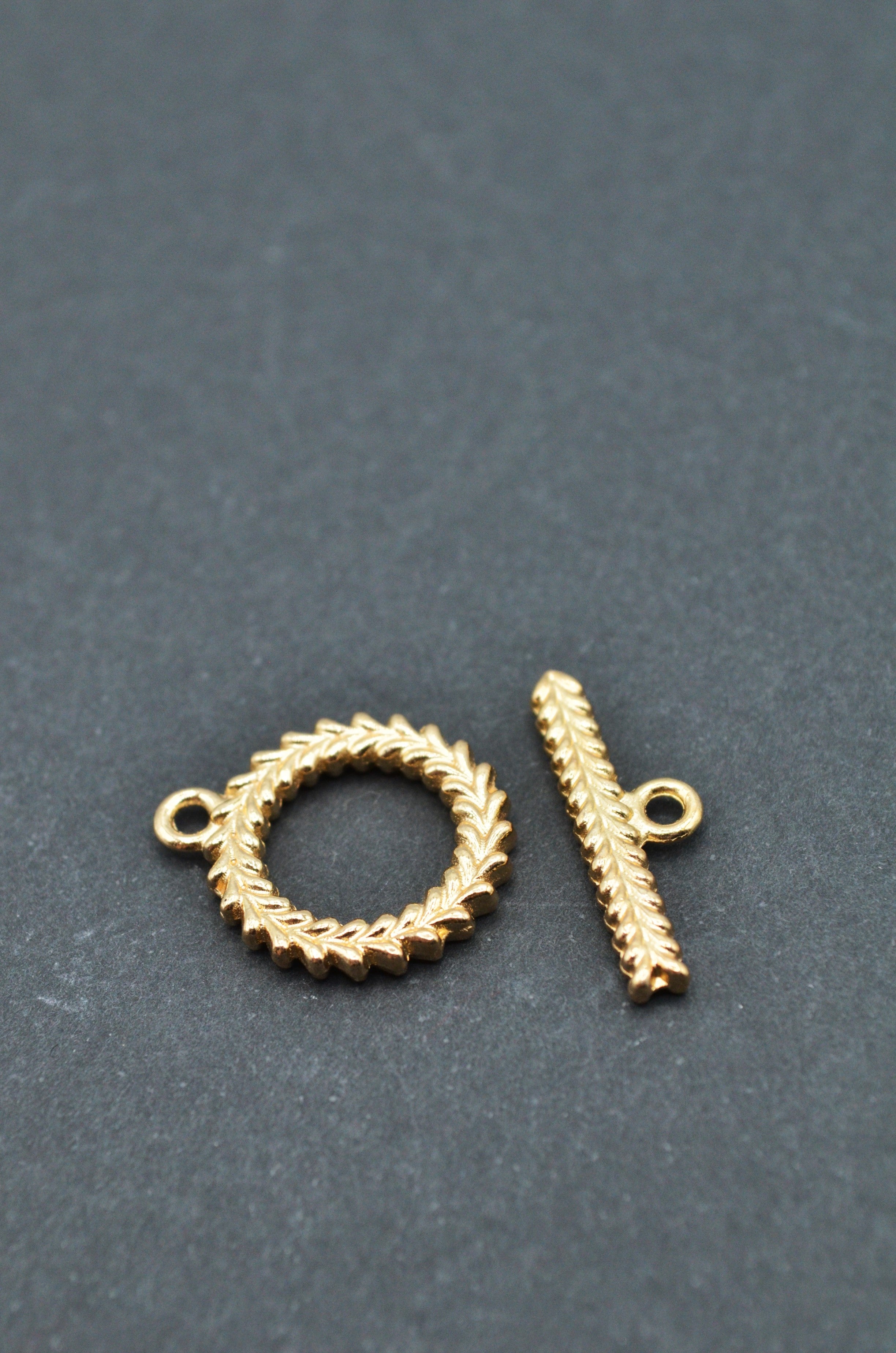 Inchizatoare Colier Din Metal, 15mm, Auriu