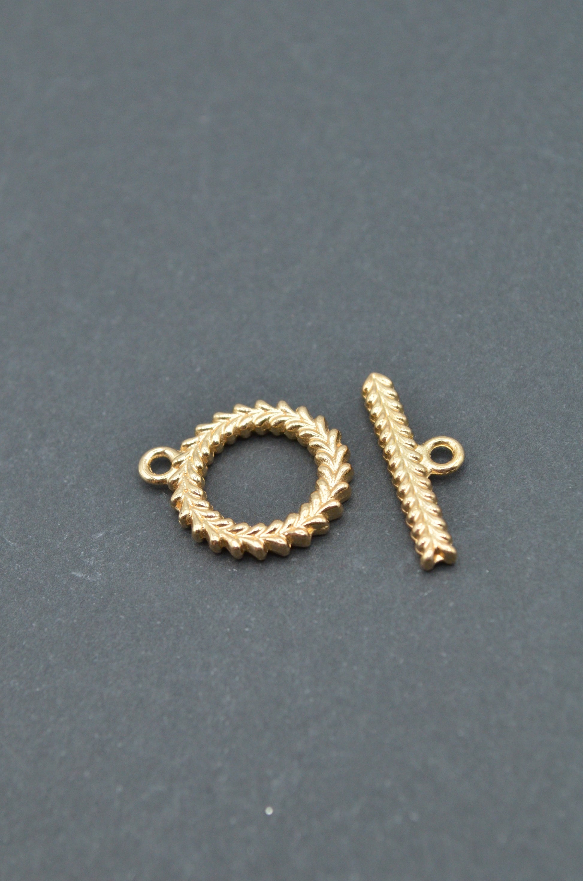 Inchizatoare Colier Din Metal, 15mm, Auriu