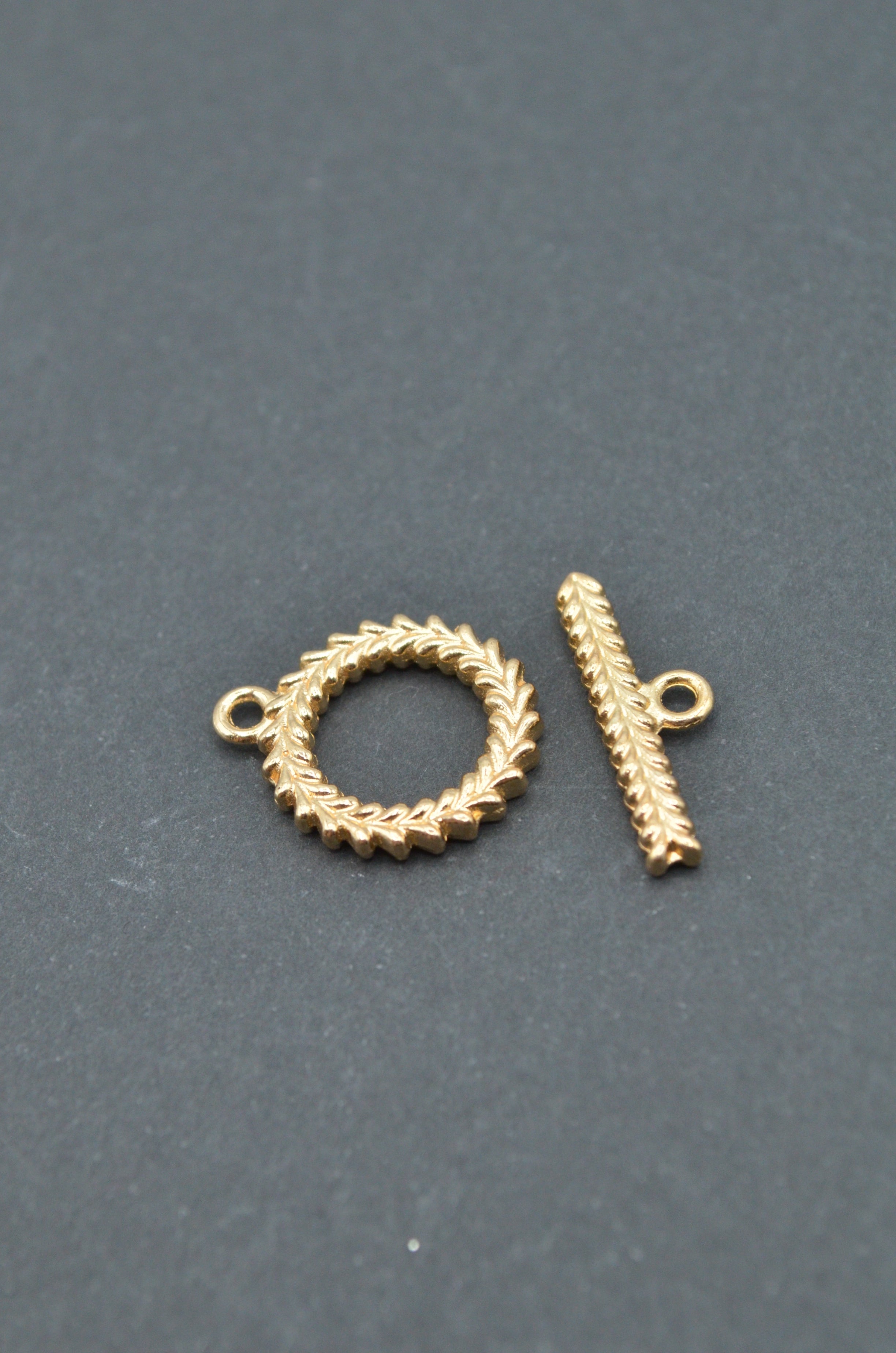 Inchizatoare Colier Din Metal, 15mm, Auriu