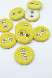 Nasturi Imbracati 27mm, Galben Lime